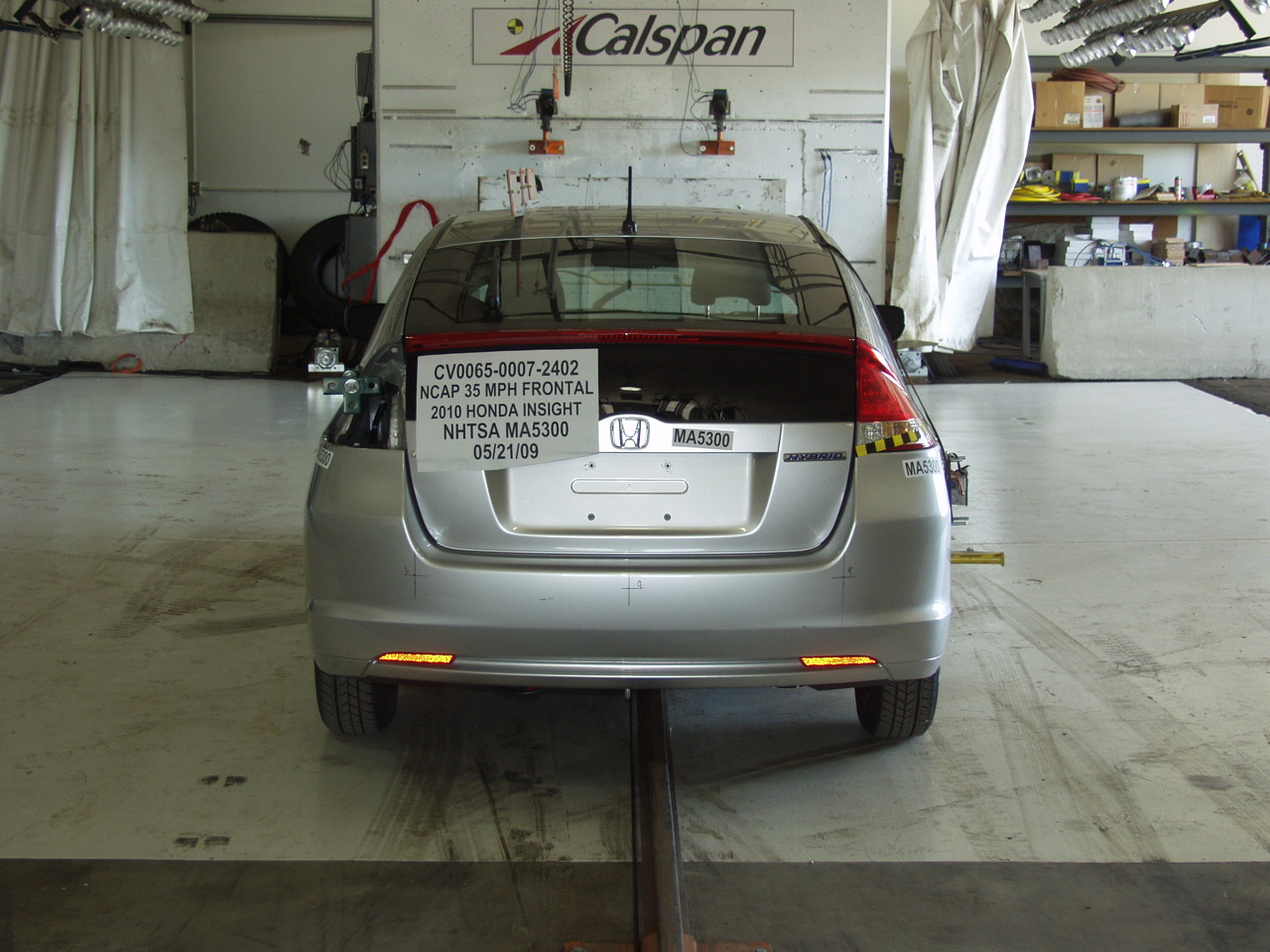 2010 HONDA INSIGHT crash image 19