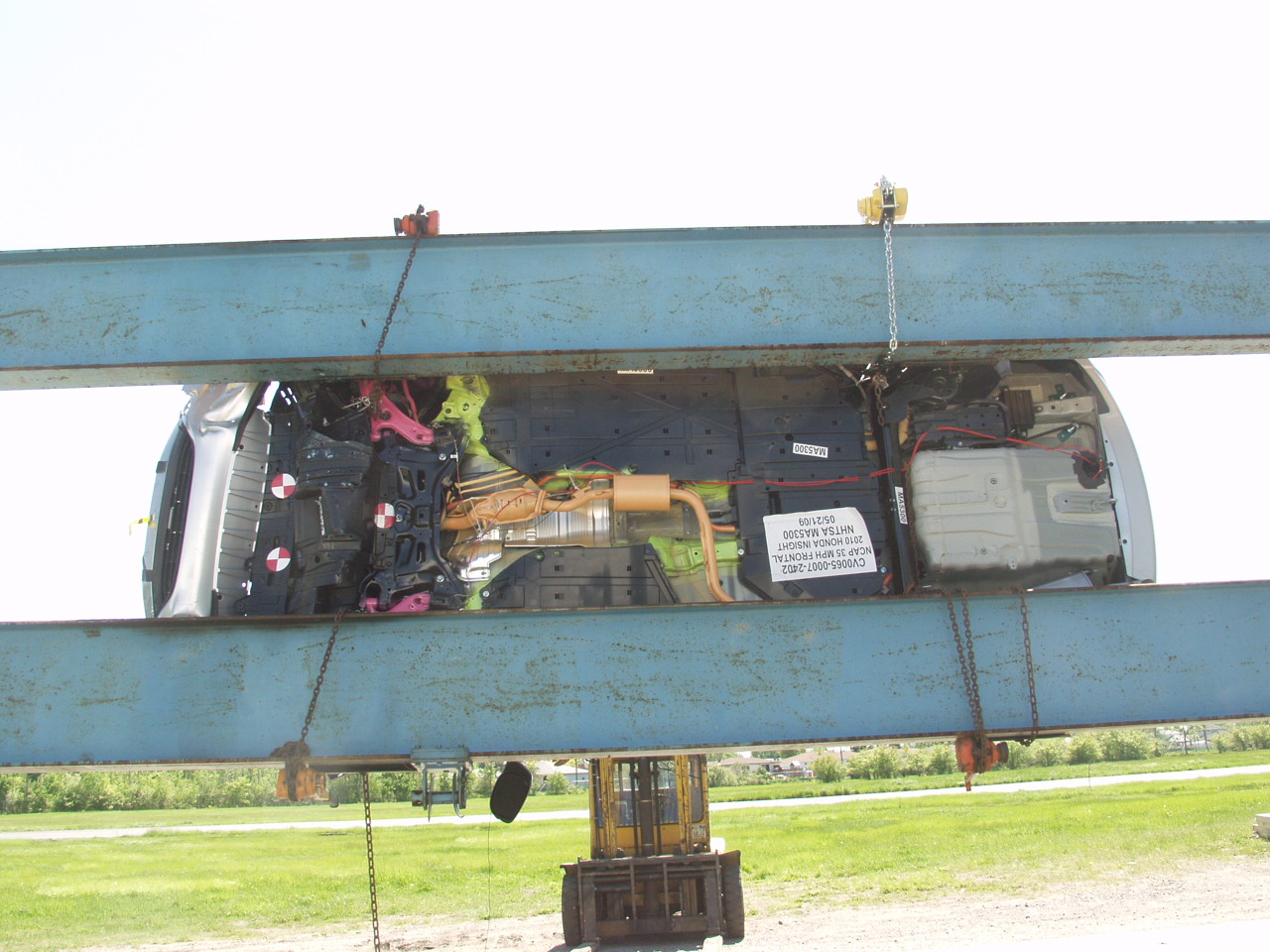 2010 HONDA INSIGHT crash image 2