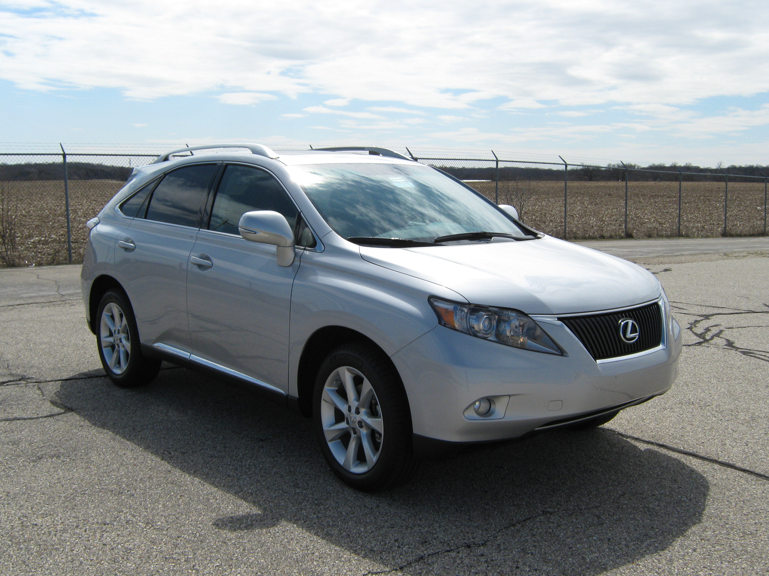 2010 LEXUS RX 350 crash image
