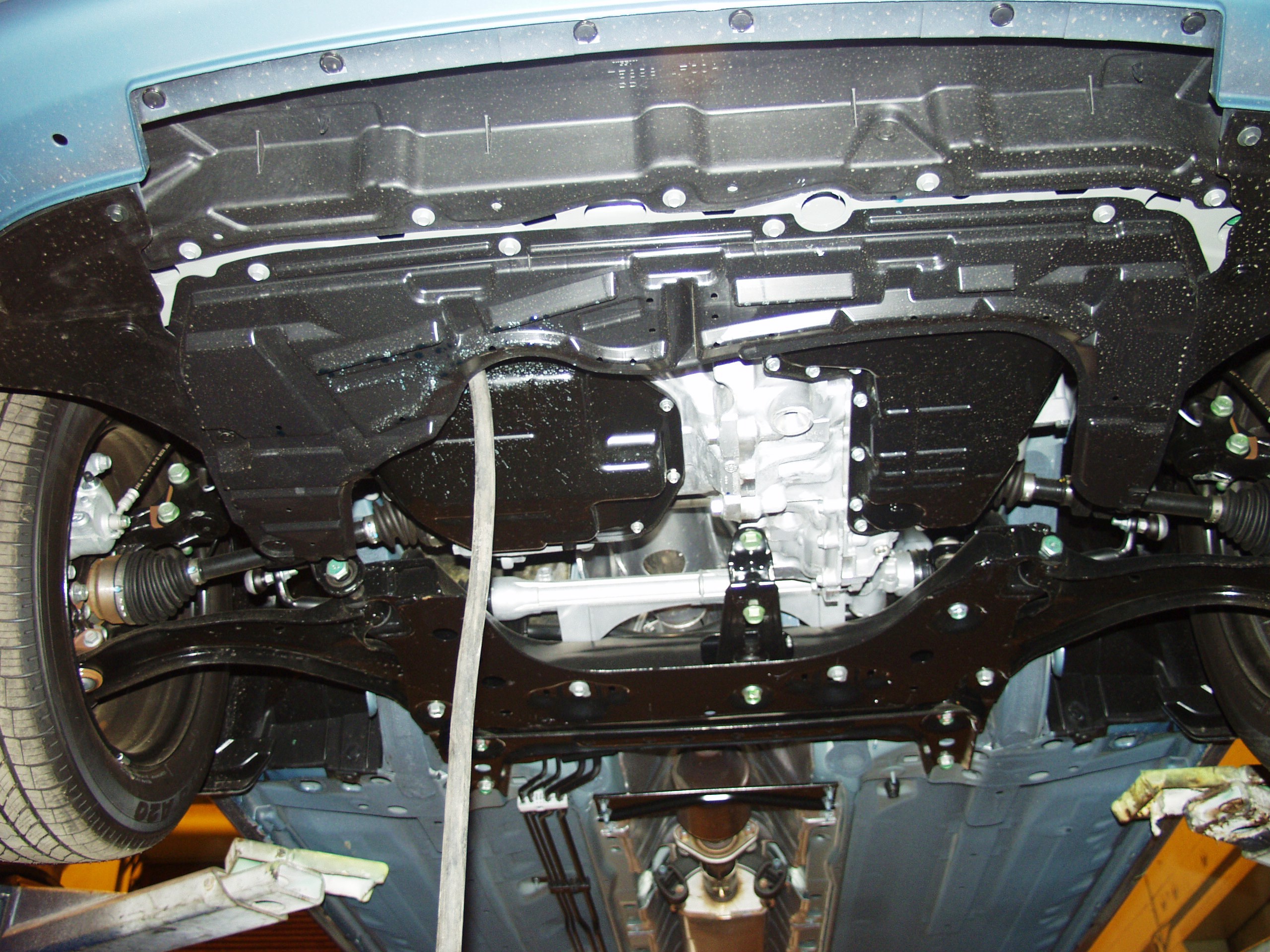 2009 NISSAN CUBE crash image