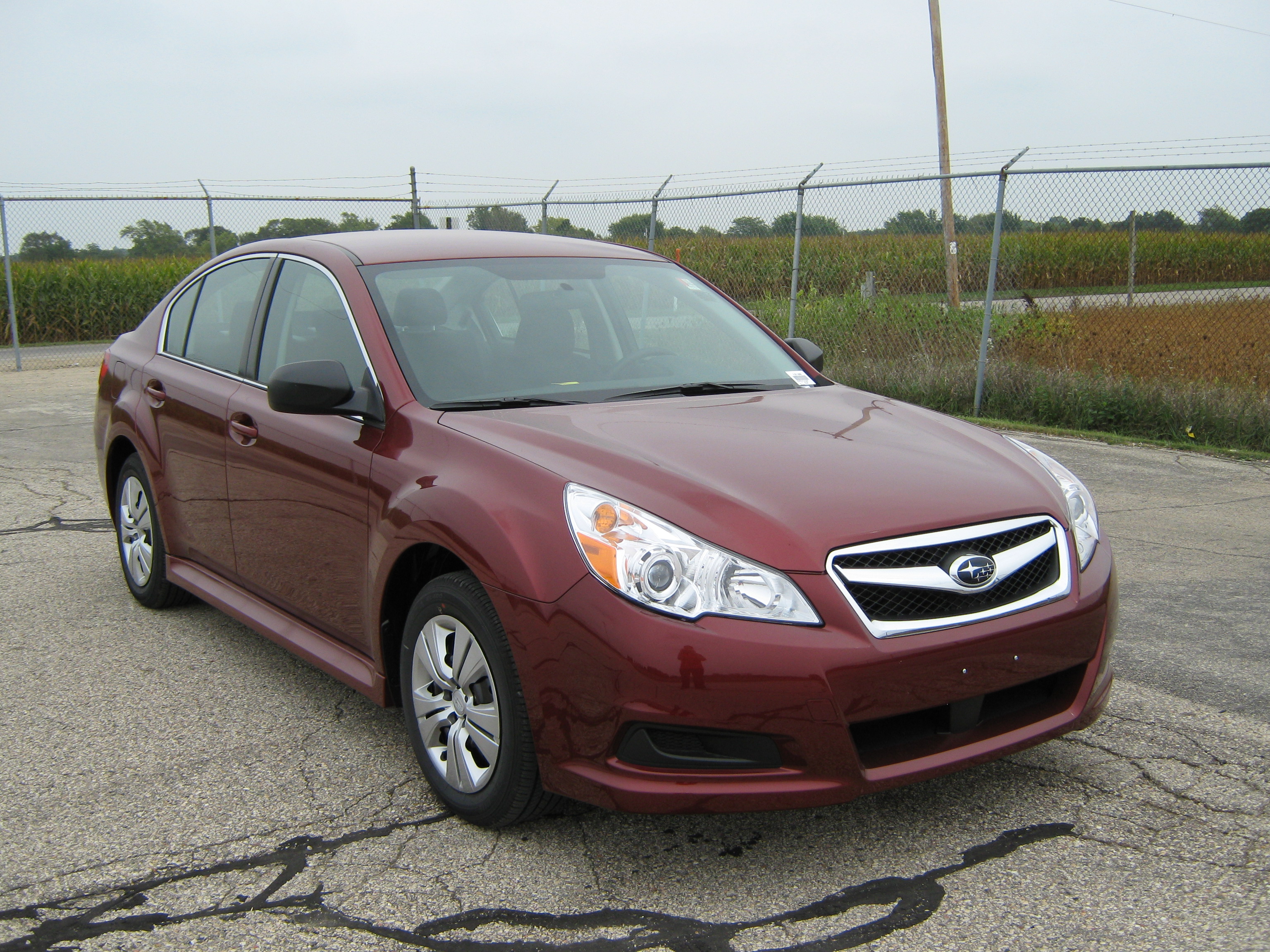 2010 SUBARU LEGACY crash image