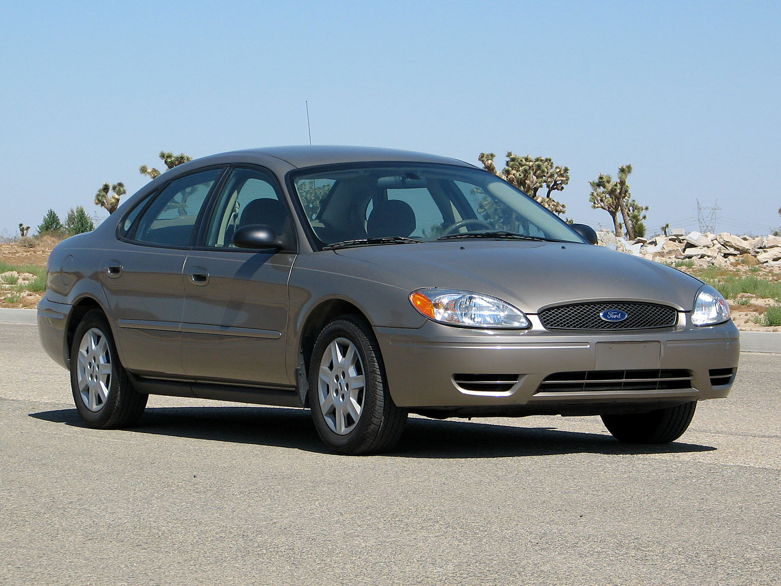 2007 FORD TAURUS crash image