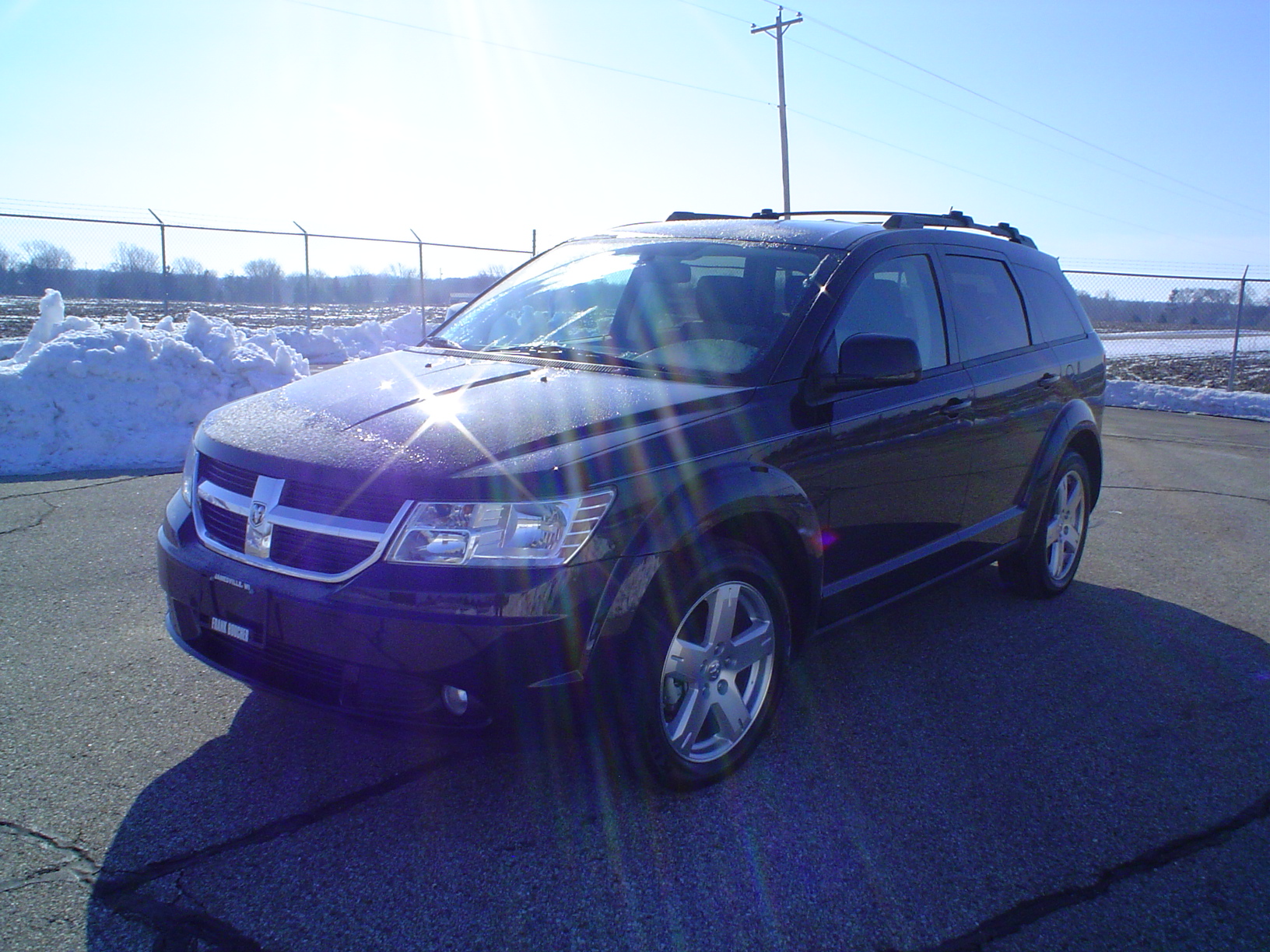2009 DODGE JOURNEY crash image
