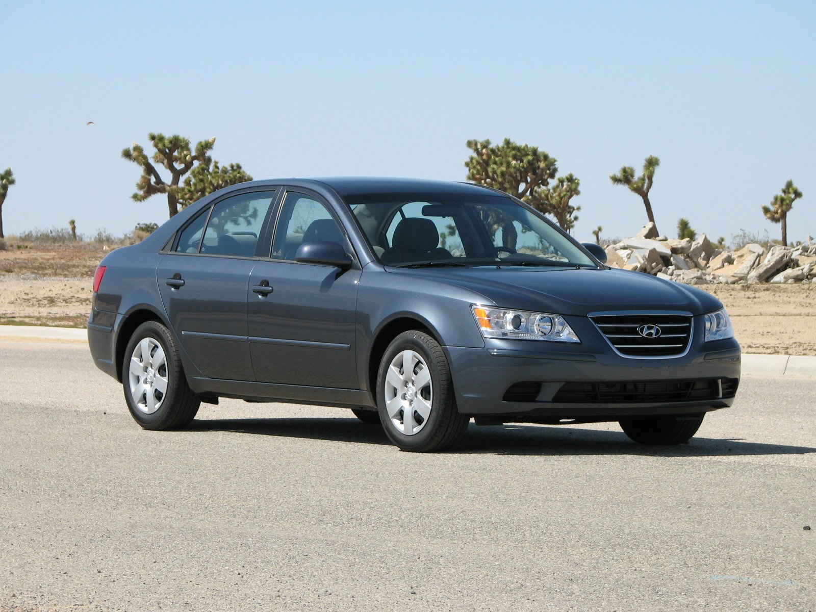 2009 HYUNDAI SONATA crash image