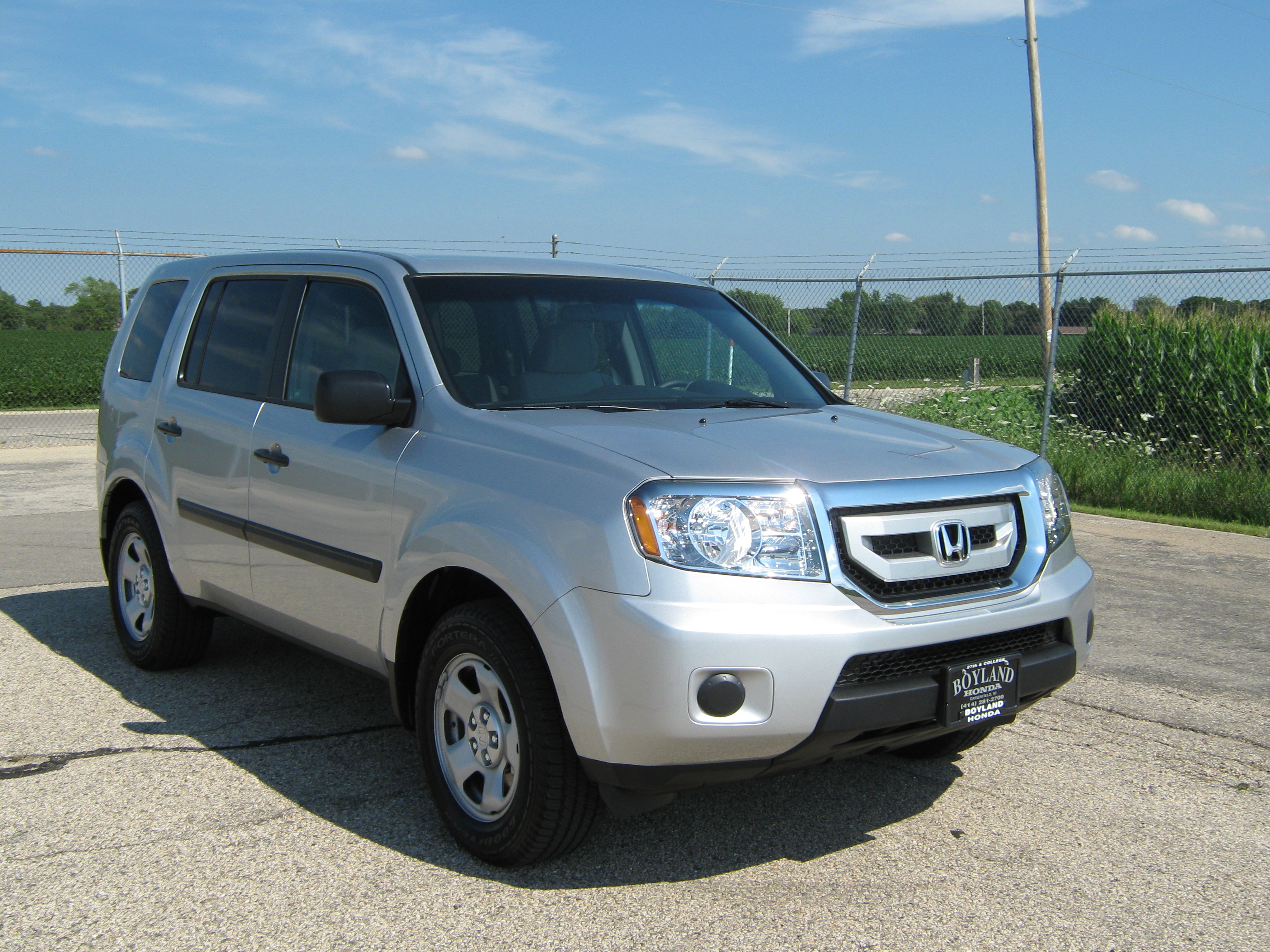 2011 HONDA PILOT crash image