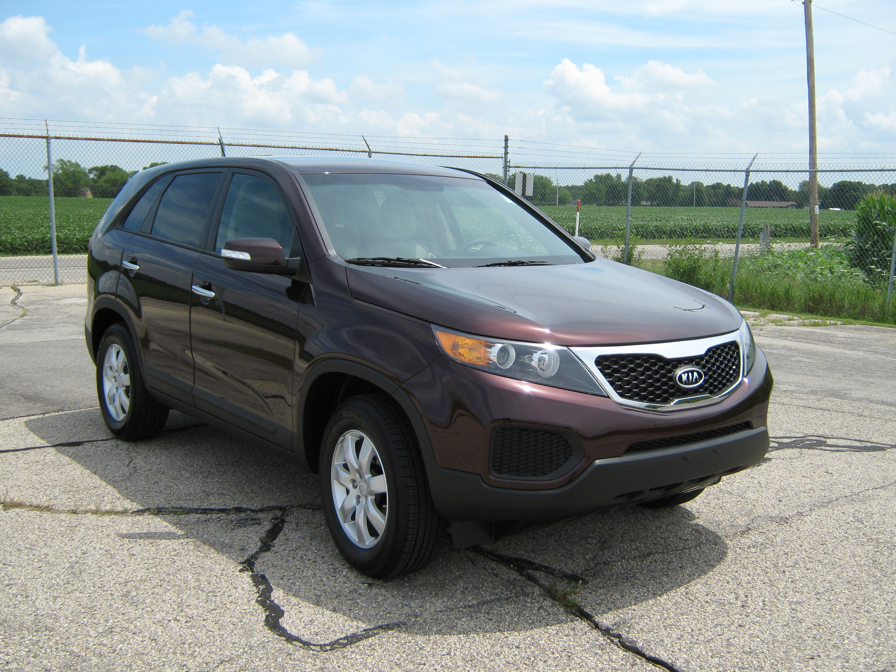 2011 KIA SORENTO crash image