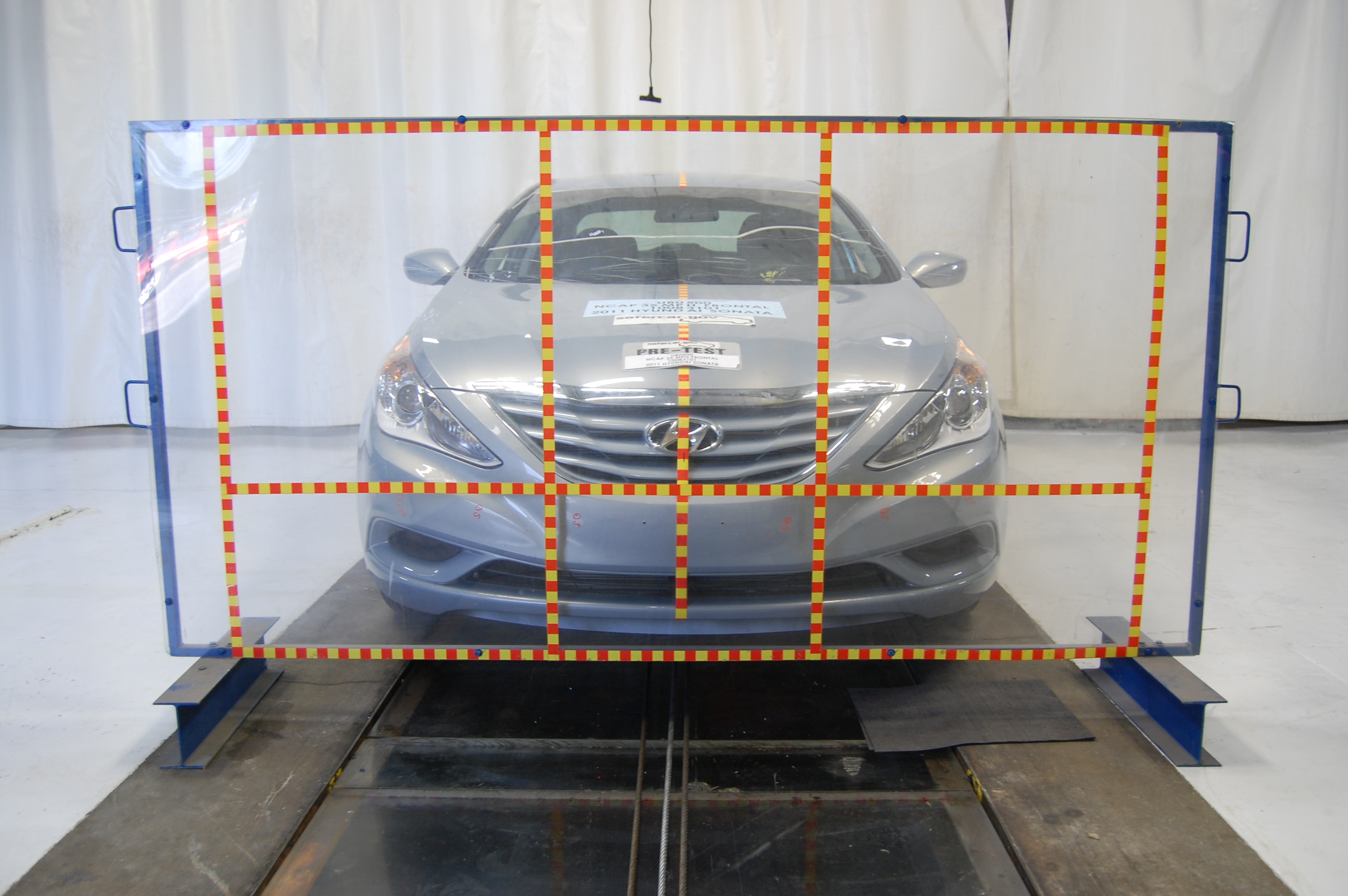 2011 HYUNDAI SONATA crash image