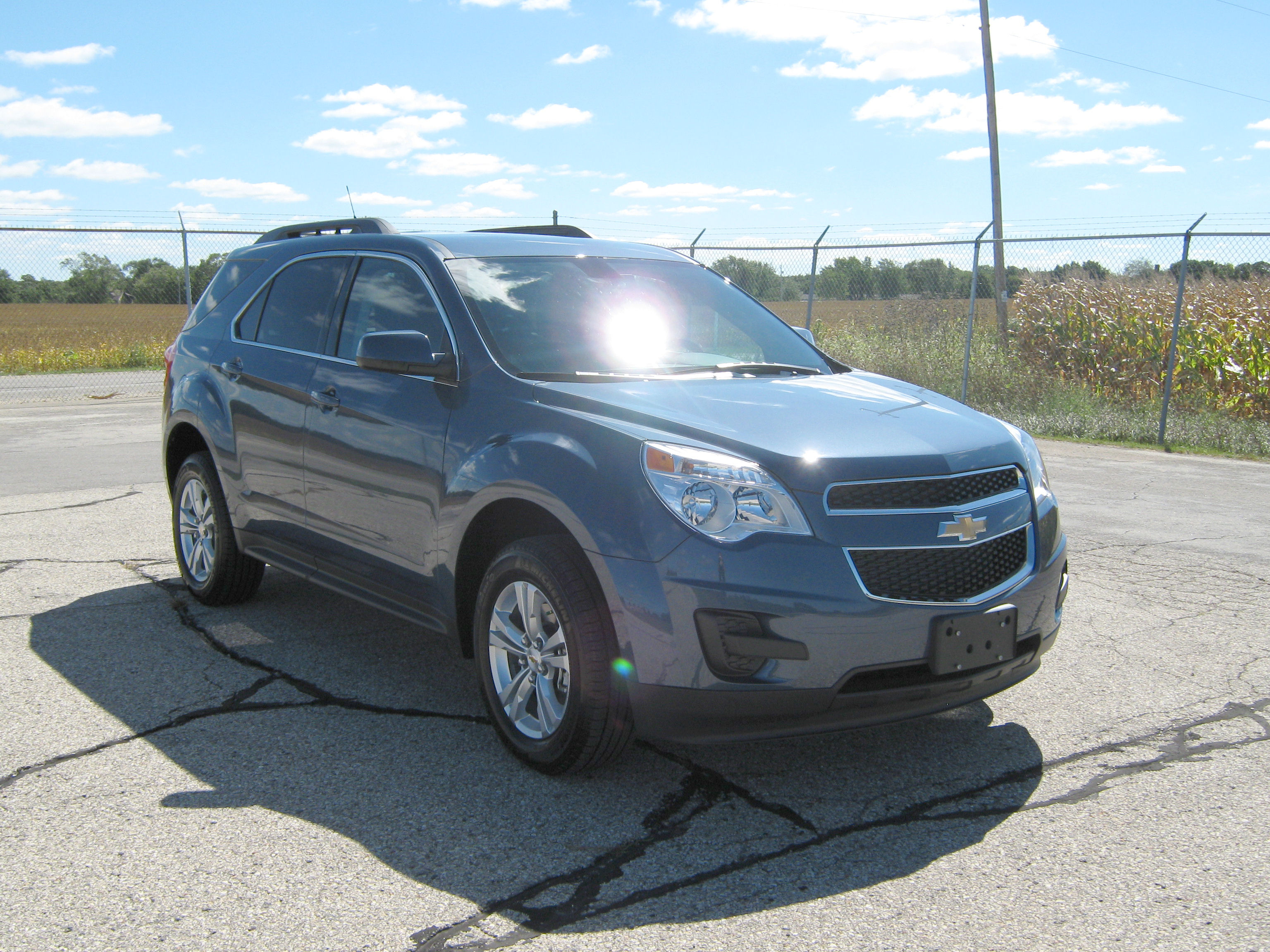 2011 CHEVROLET EQUINOX crash image