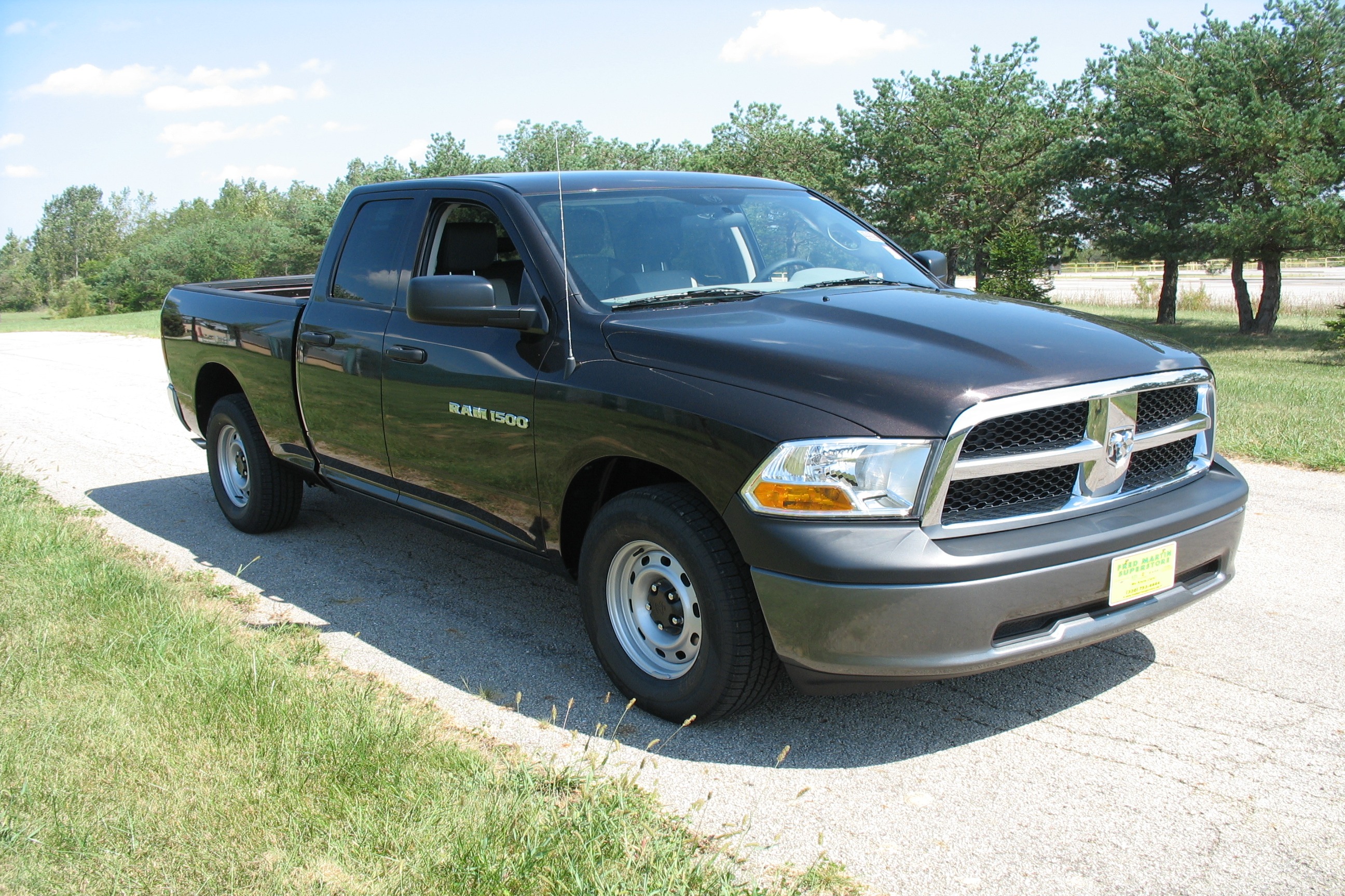 2011 RAM 1500 QUAD crash image