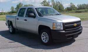 2011 CHEVROLET SILVERADO 1500 crash-test photo