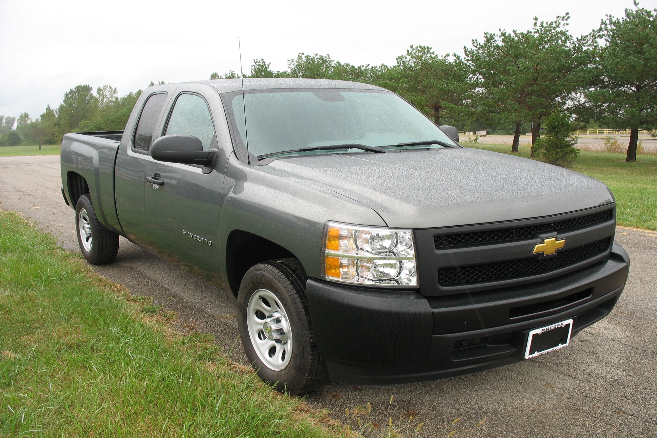 2011 CHEVROLET SILVERADO 1500 crash image