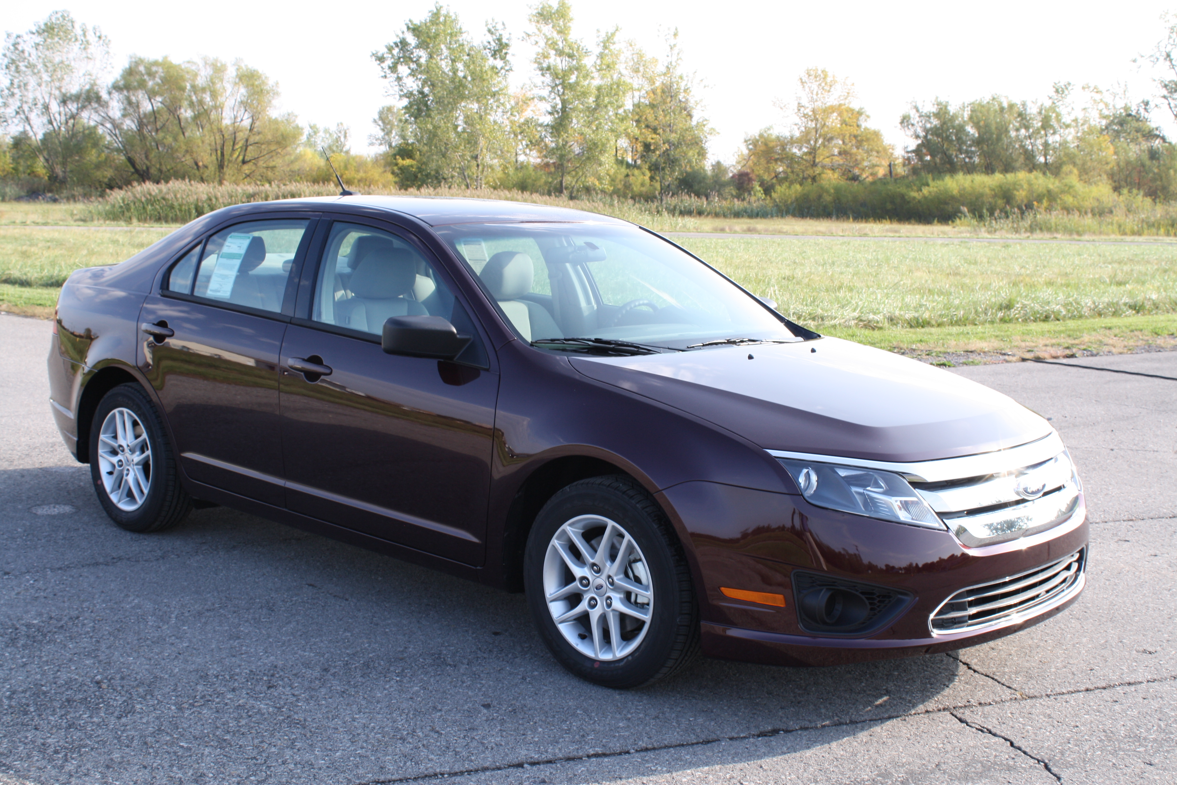2011 FORD FUSION crash image