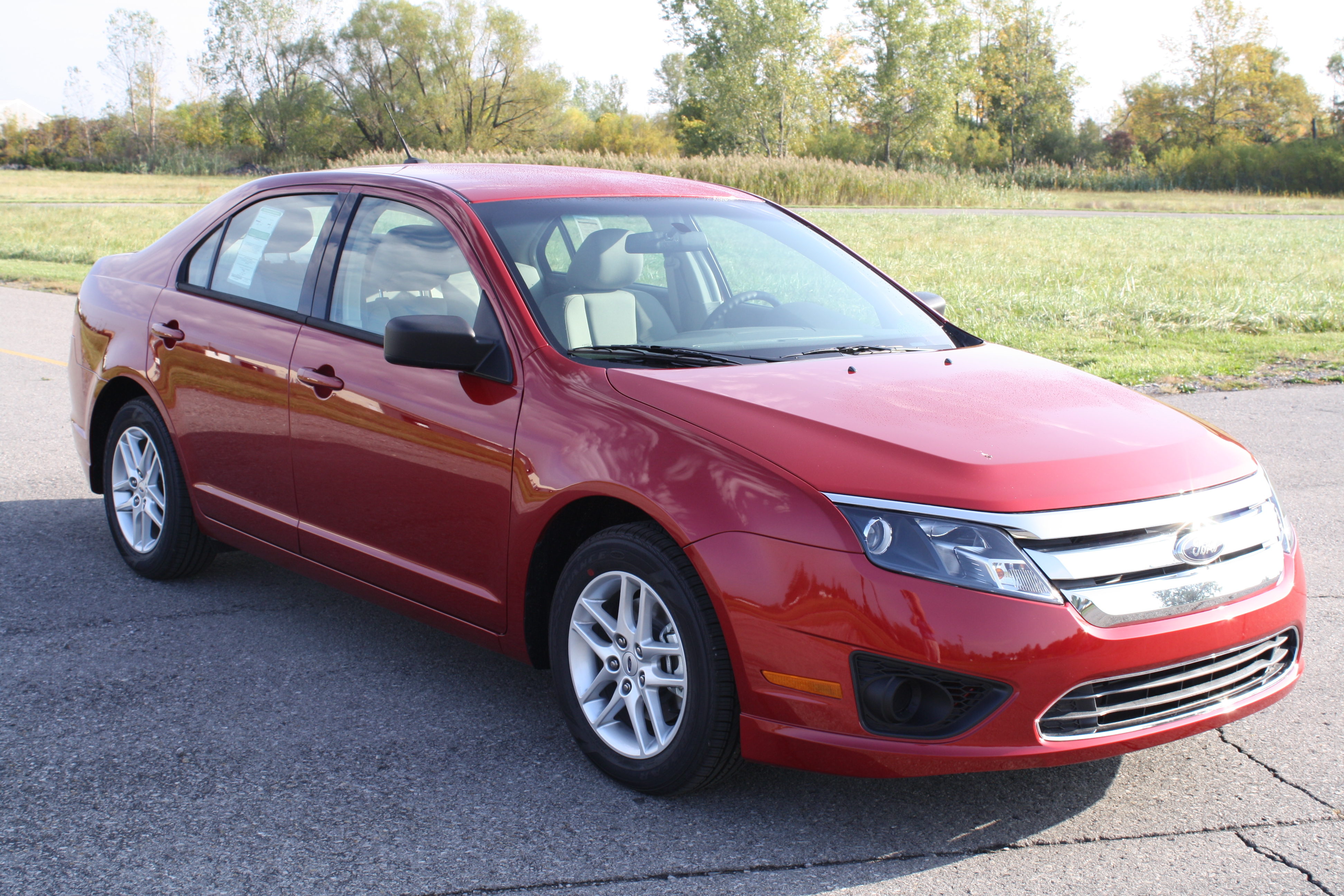 2011 FORD FUSION crash image