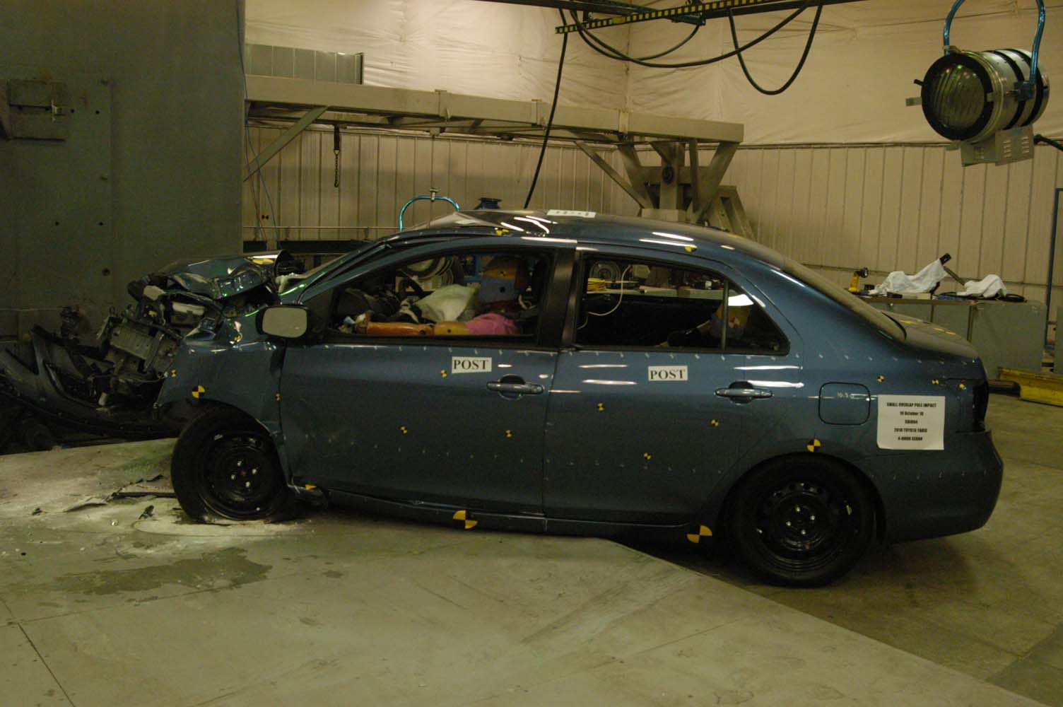 2010 TOYOTA YARIS crash image