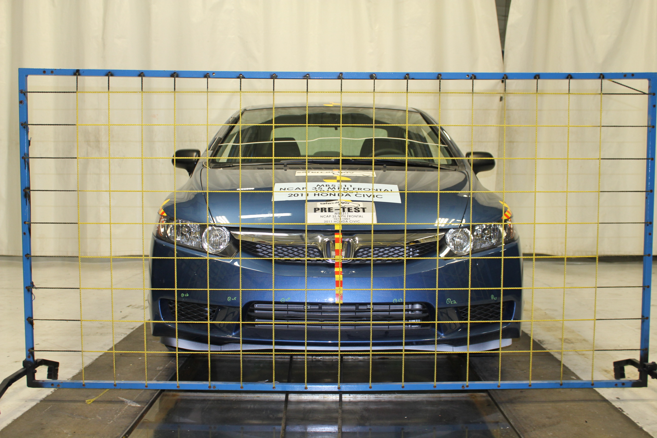 2011 HONDA CIVIC crash image