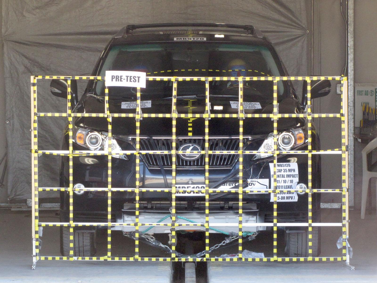 2011 LEXUS RX 350 crash image