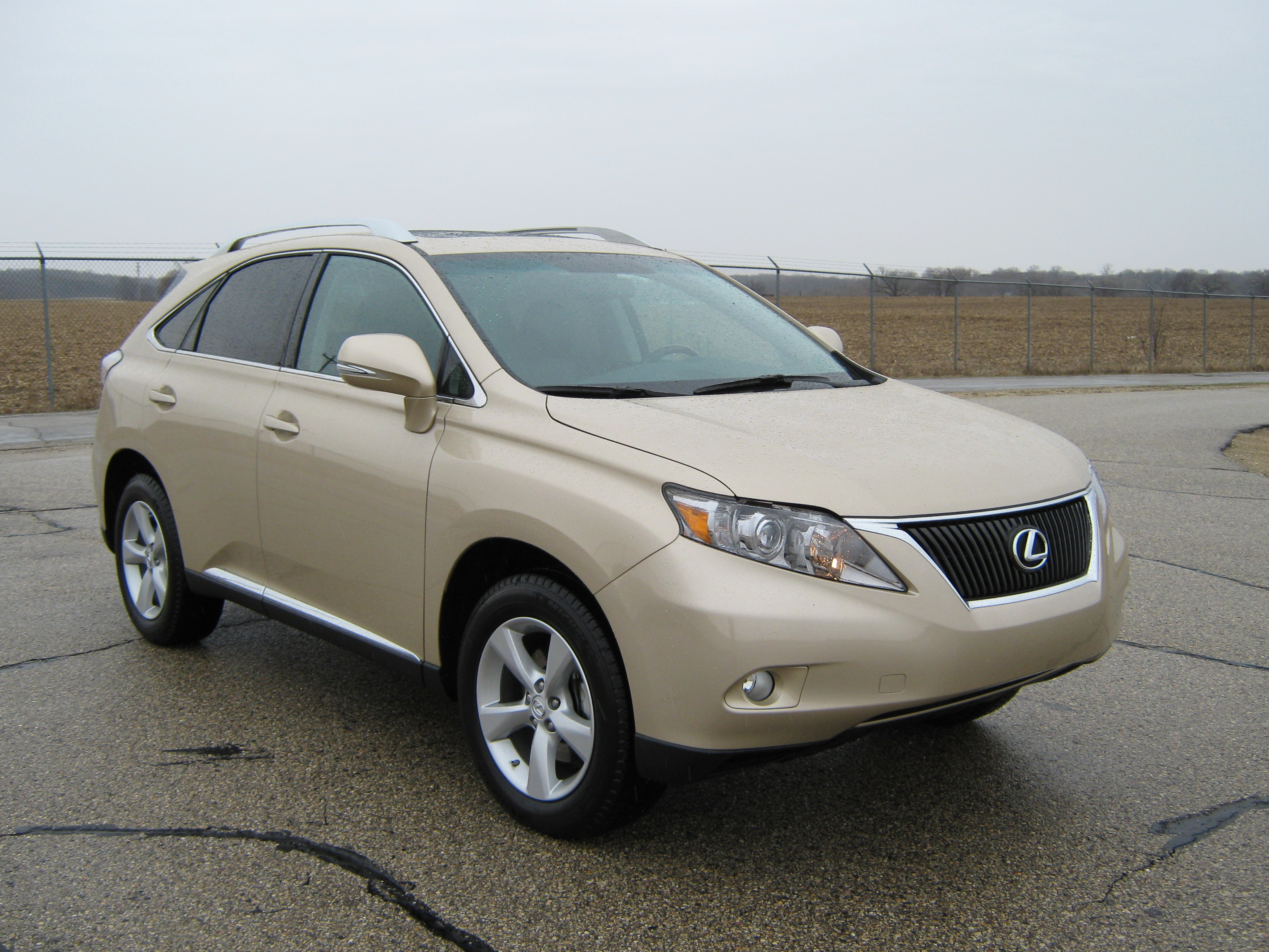 2010 LEXUS RX 350 crash image