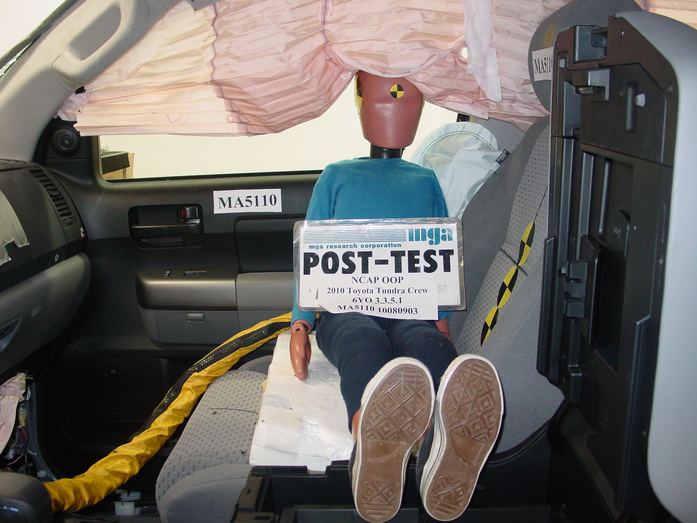 2010 TOYOTA TUNDRA crash image