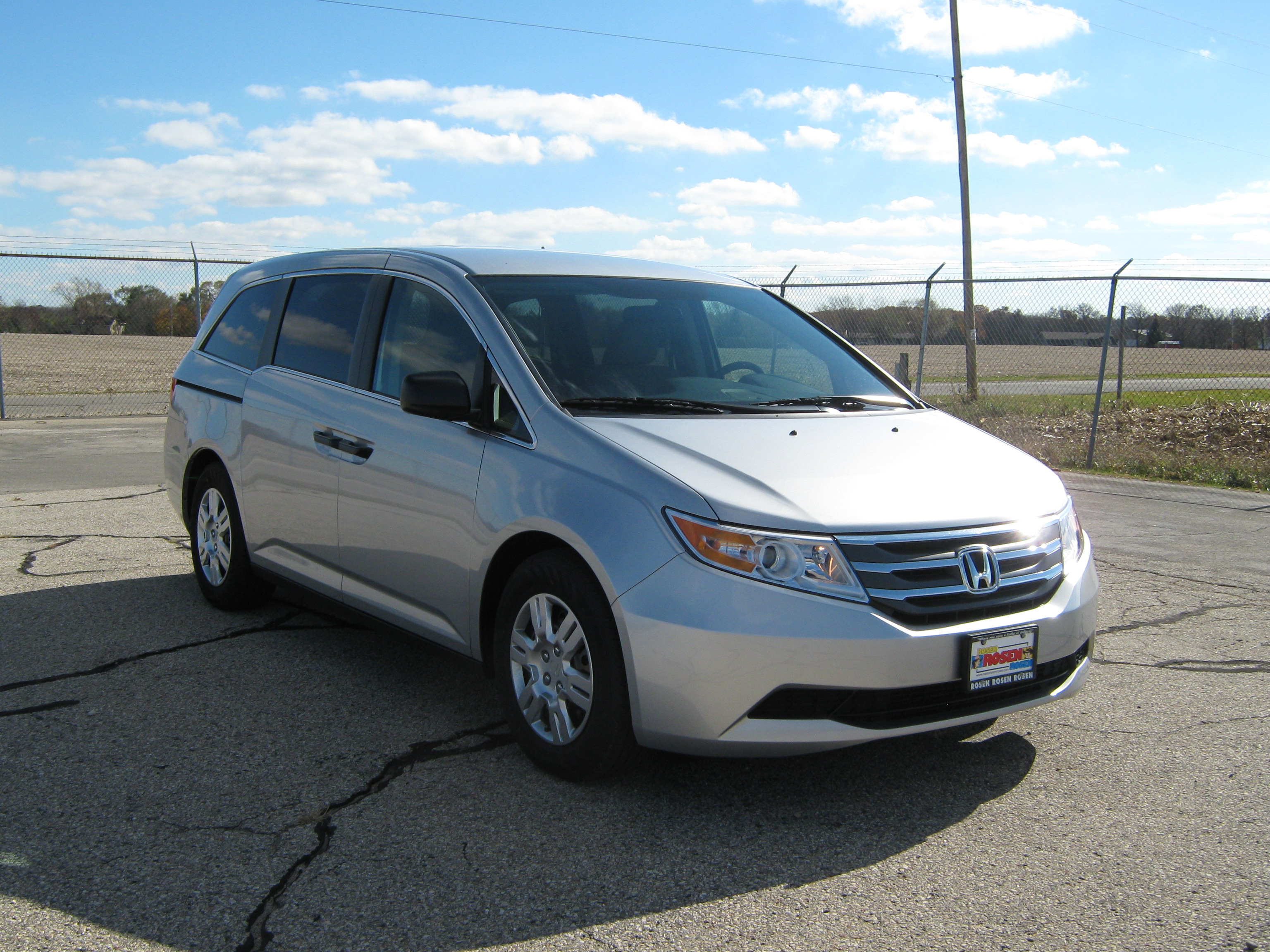 2011 HONDA ODYSSEY crash image