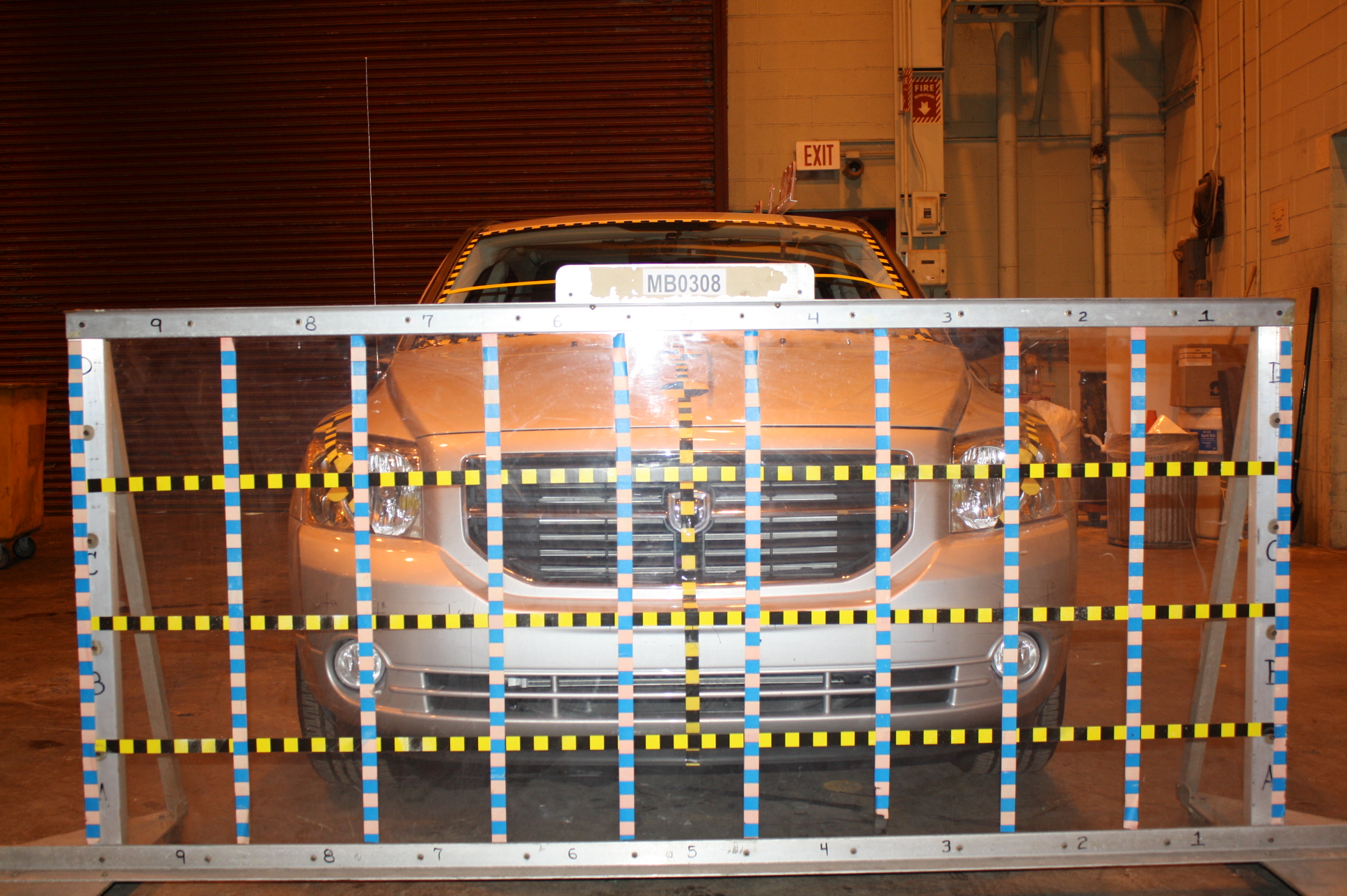 2011 DODGE CALIBER crash-test photo