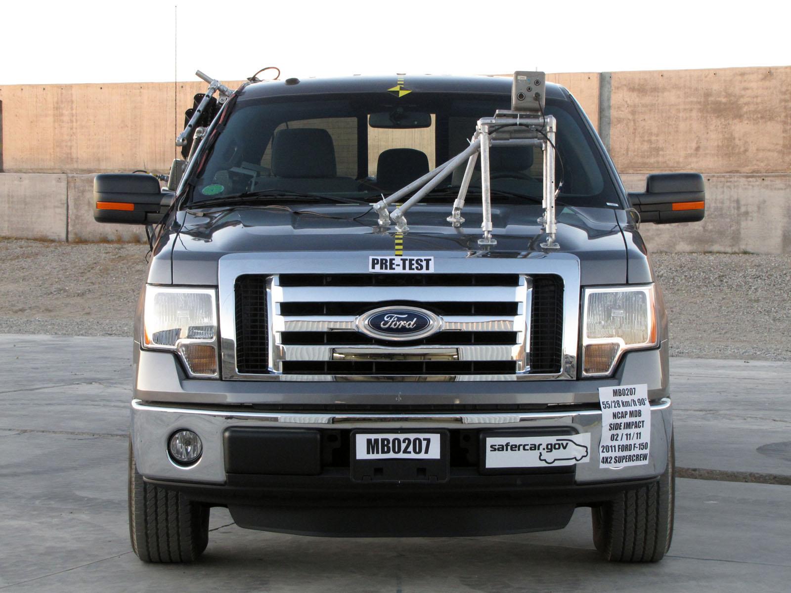 2011 FORD F150 SUPERCREW crash-test photo
