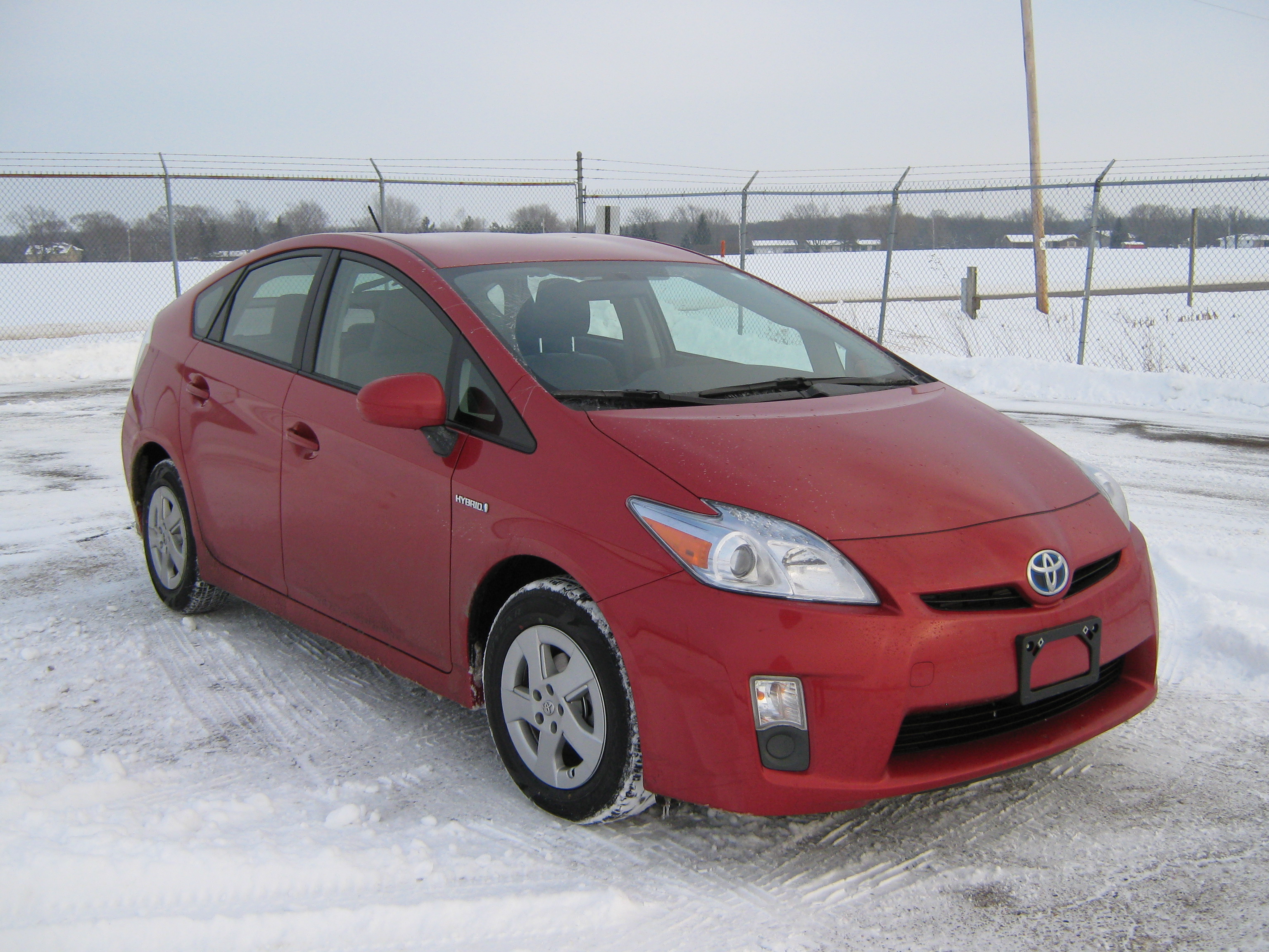 2011 TOYOTA PRIUS crash image