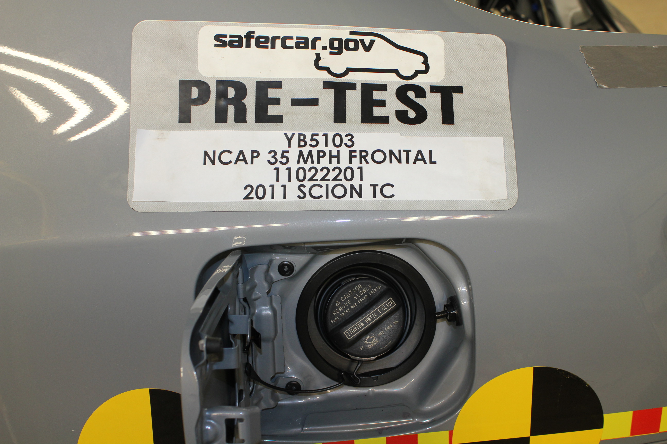2011 TOYOTA SCION TC crash image 22