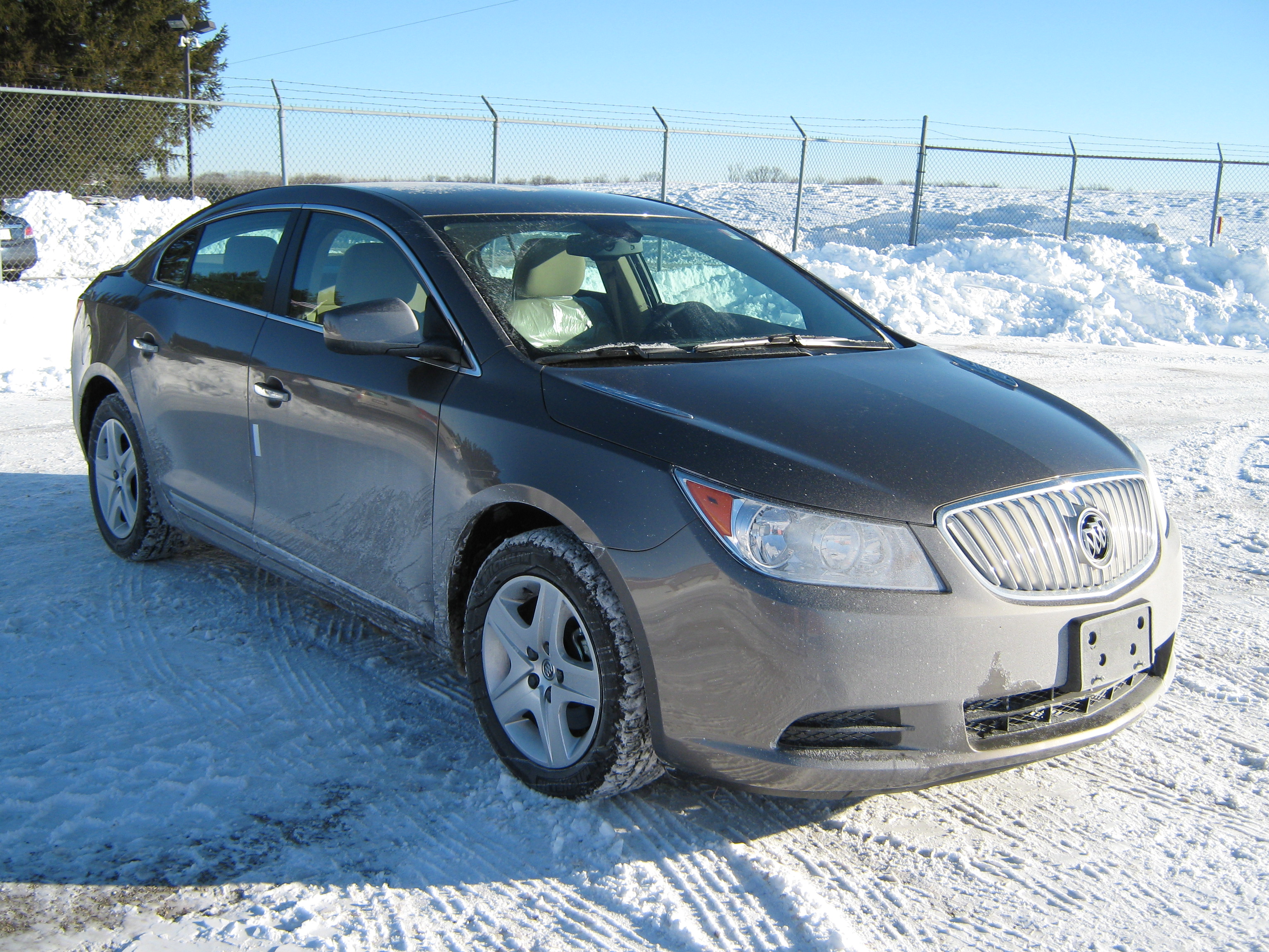 2011 BUICK LACROSSE crash image