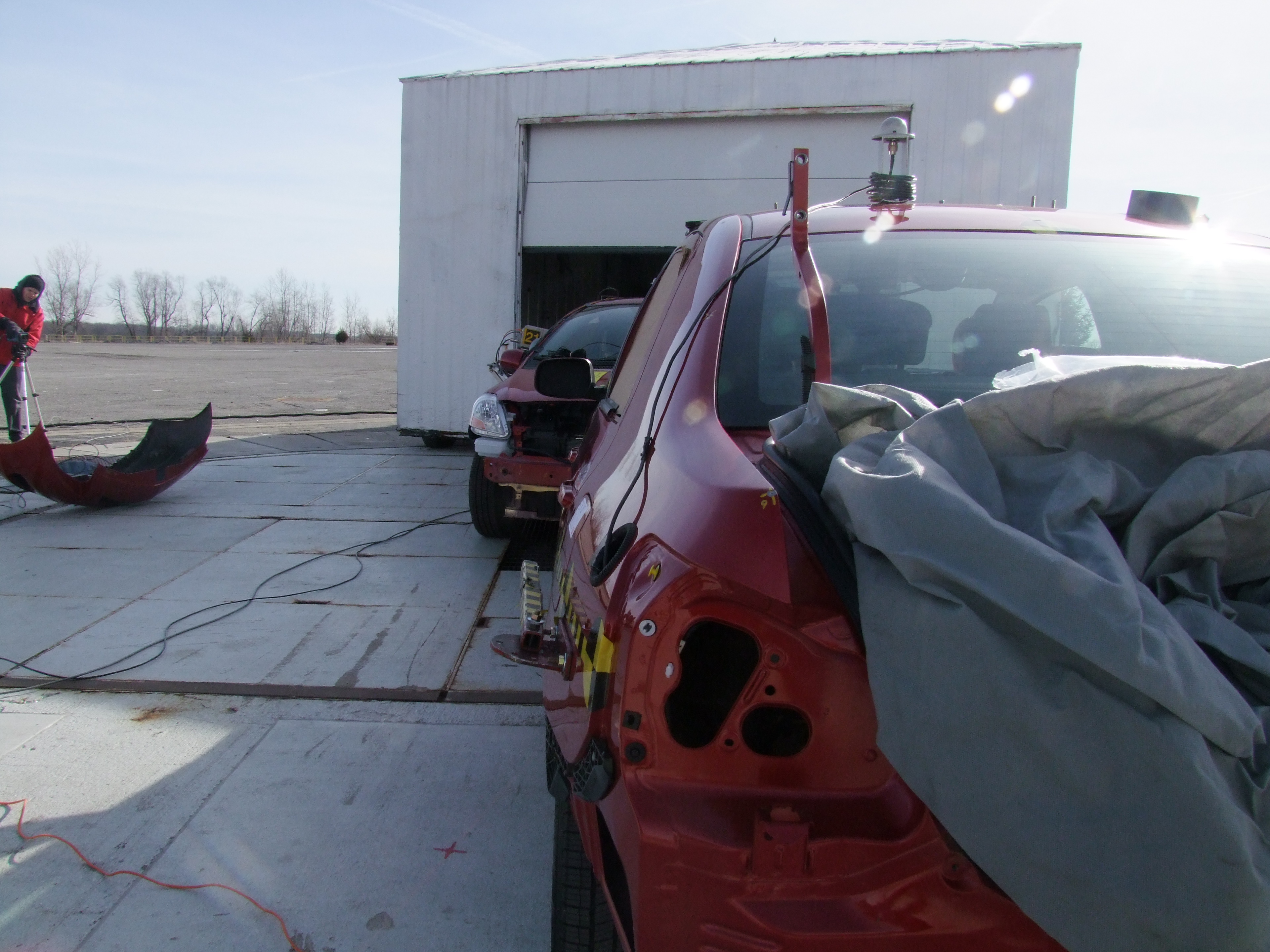2010 TOYOTA YARIS crash image 2