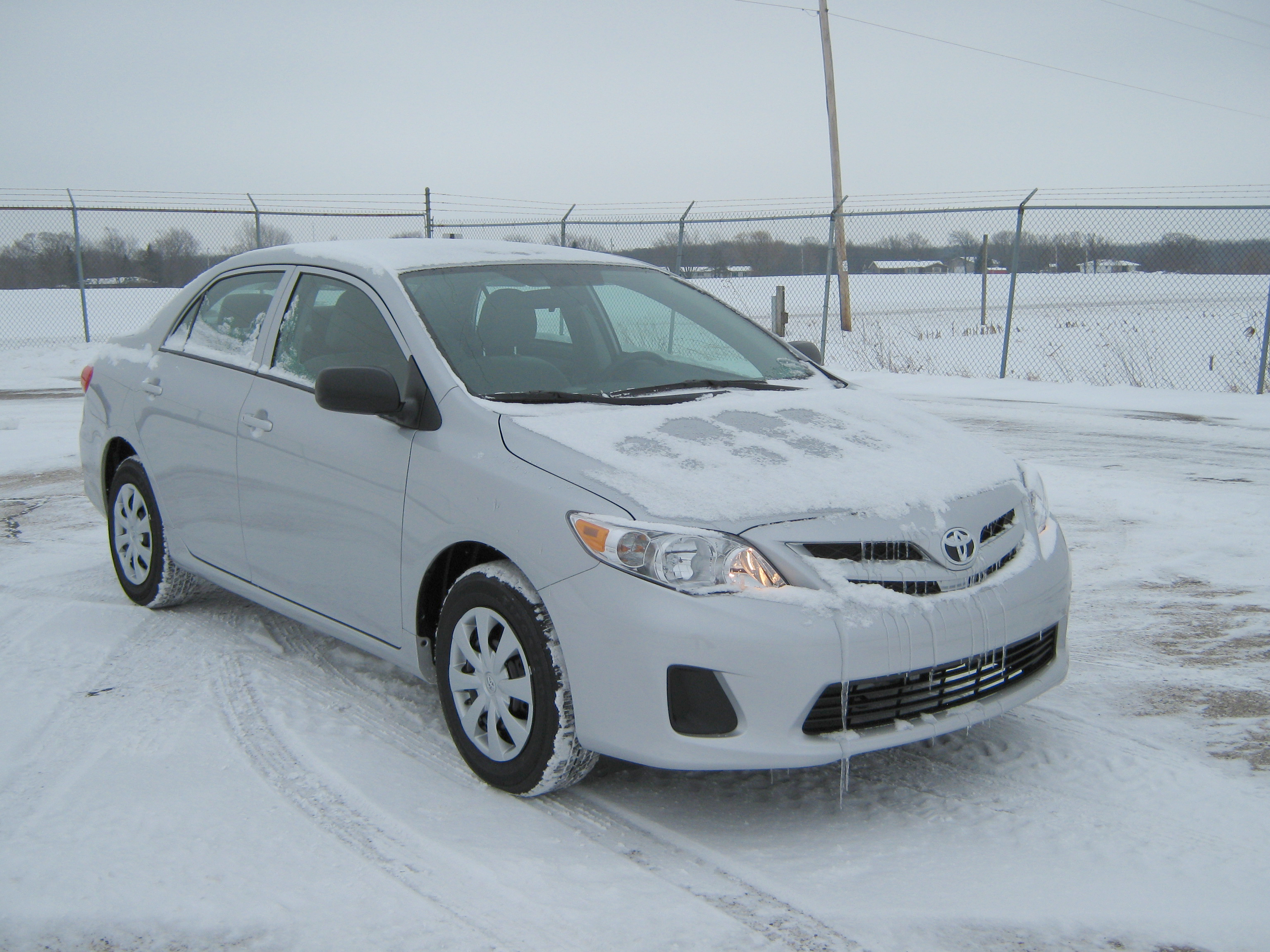 2011 TOYOTA COROLLA crash image