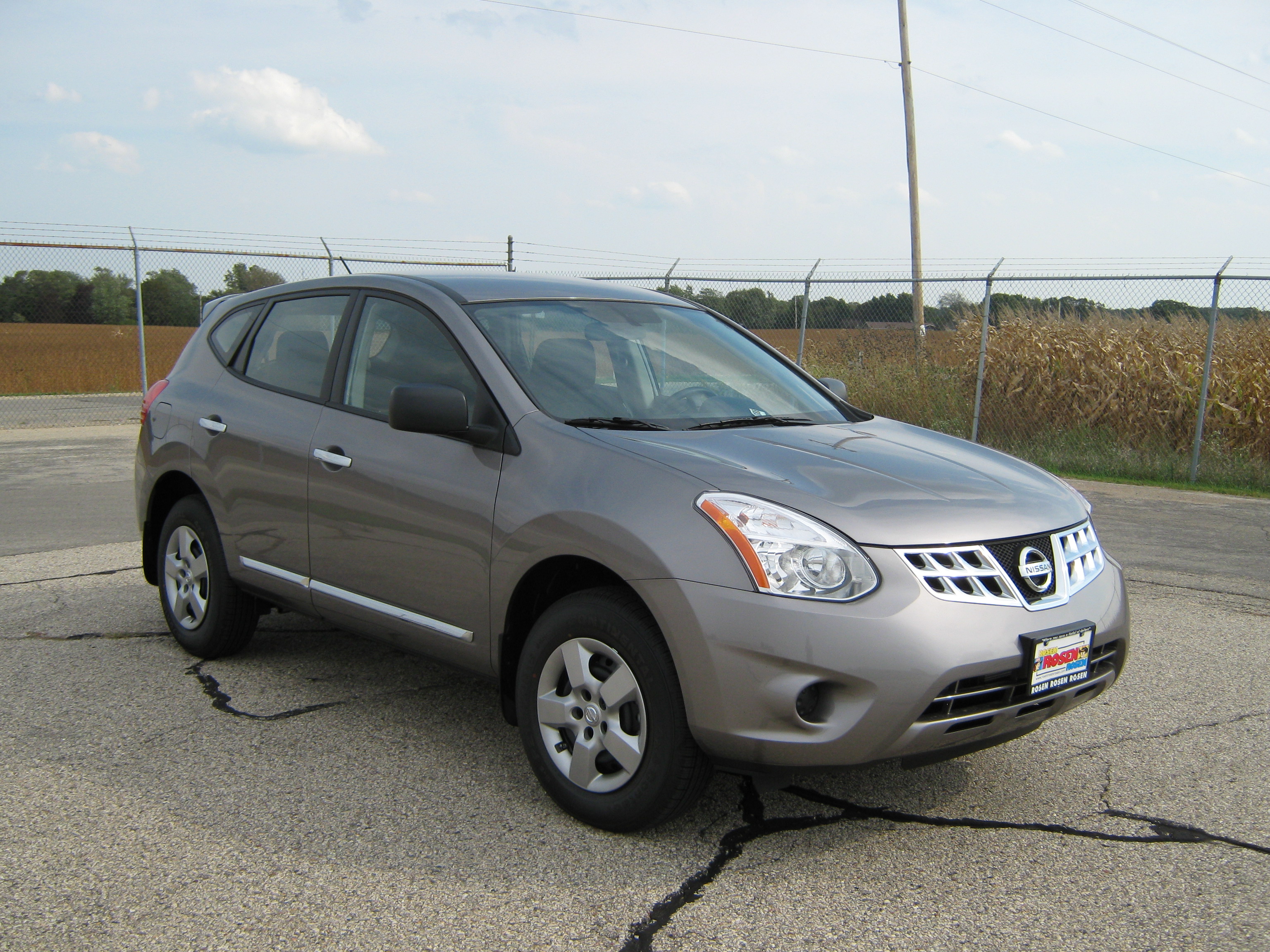2011 NISSAN ROGUE crash image