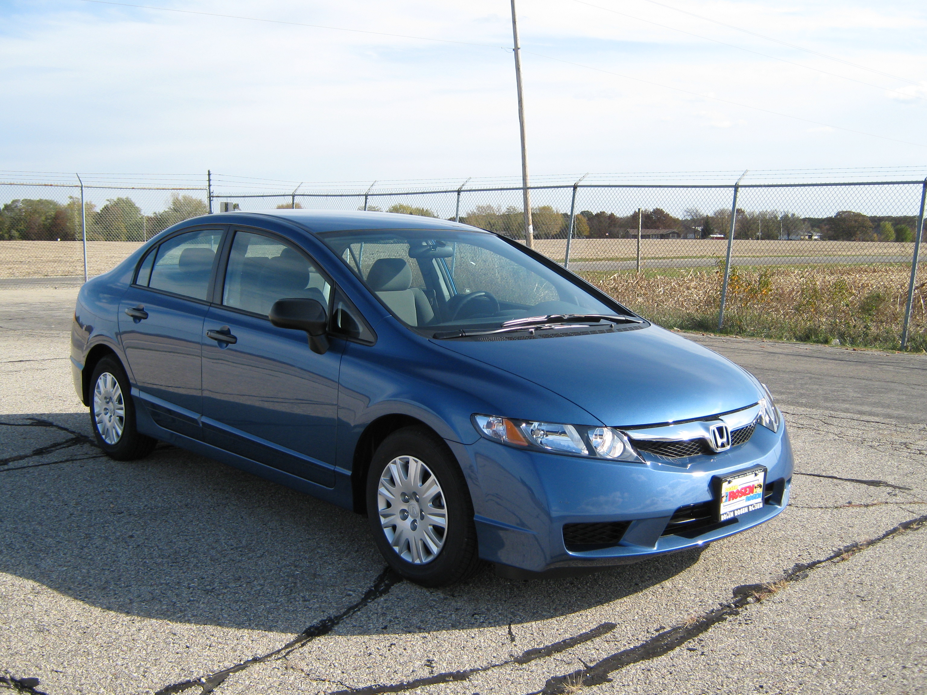 2011 HONDA CIVIC crash image