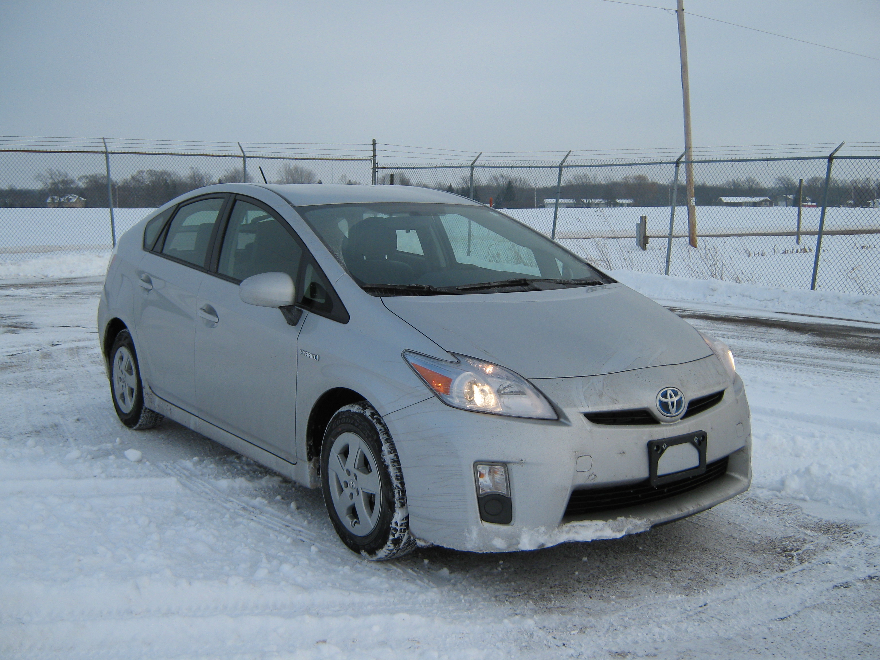 2011 TOYOTA PRIUS crash image