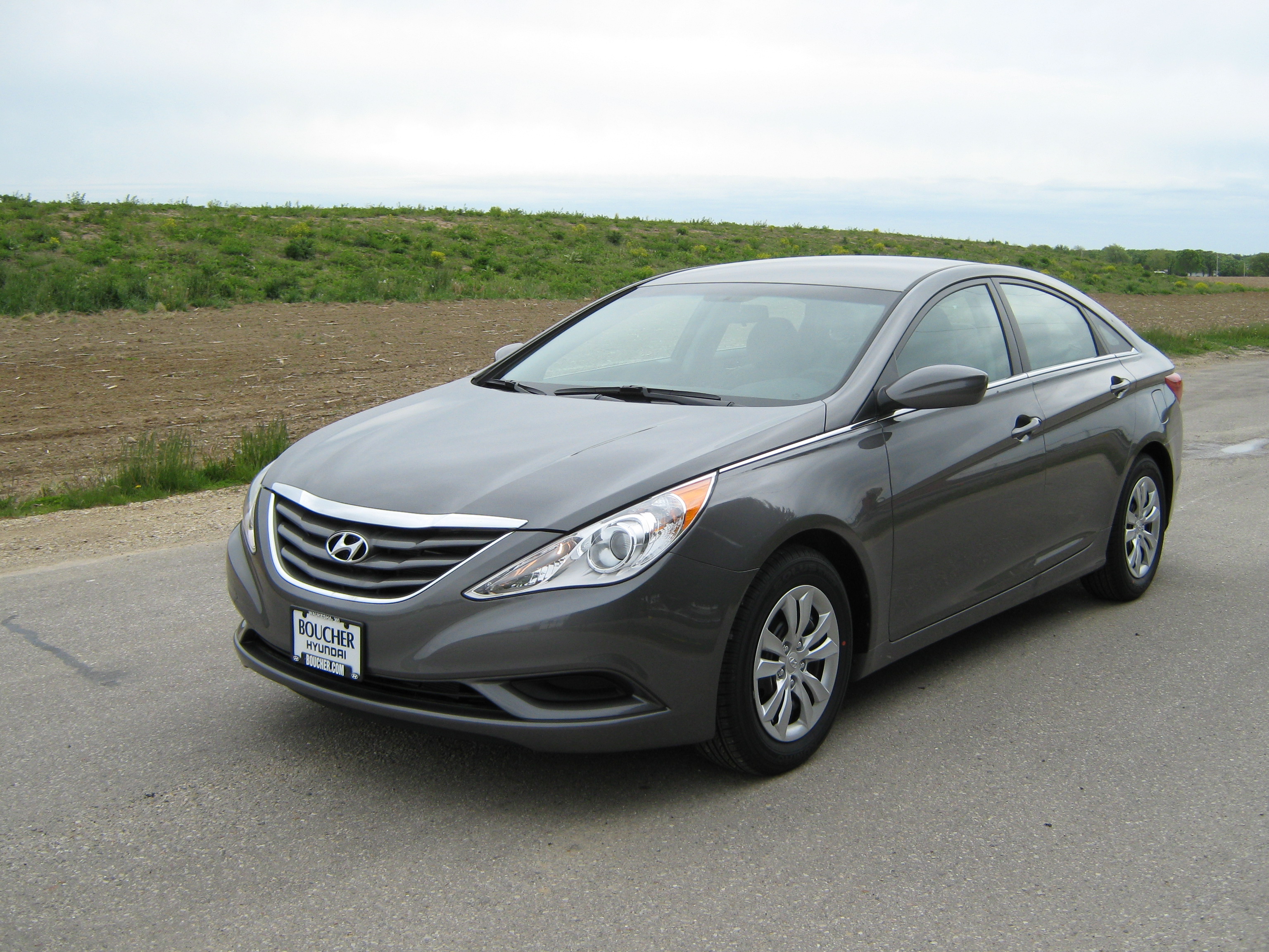 2011 HYUNDAI SONATA crash image