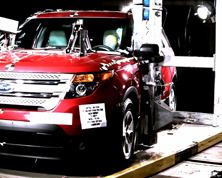 2012 FORD EXPLORER crash-test photo
