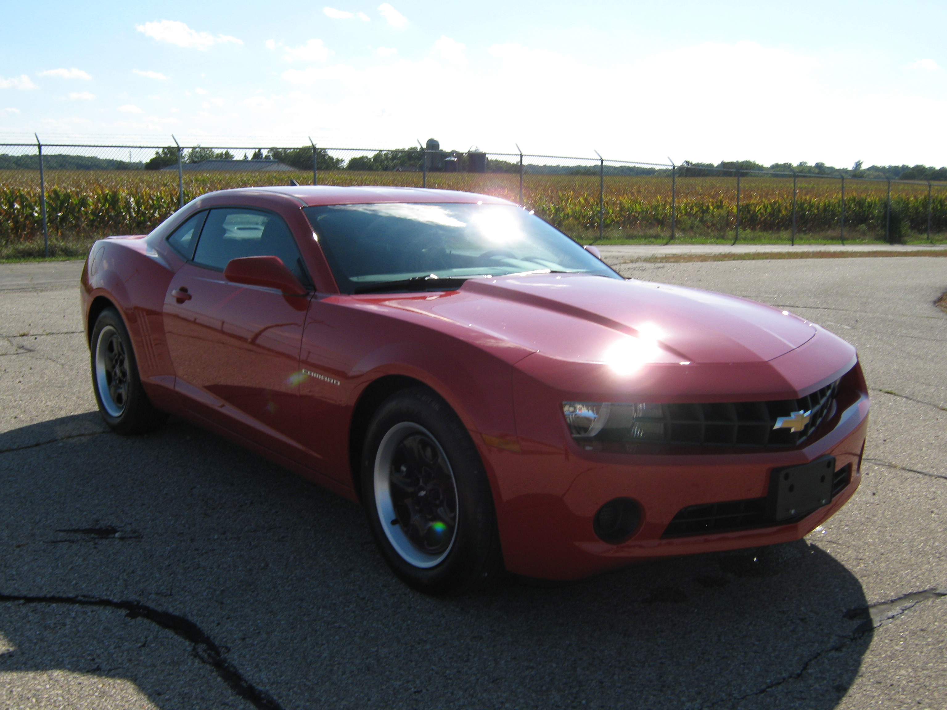 2012 CHEVROLET CAMARO crash-test photo