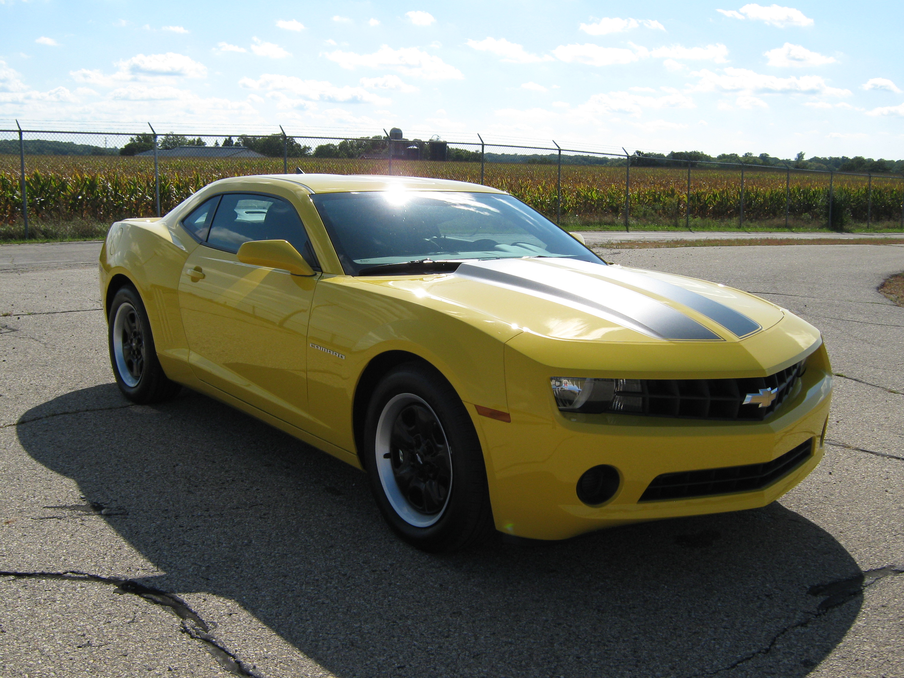 2012 CHEVROLET CAMARO crash image
