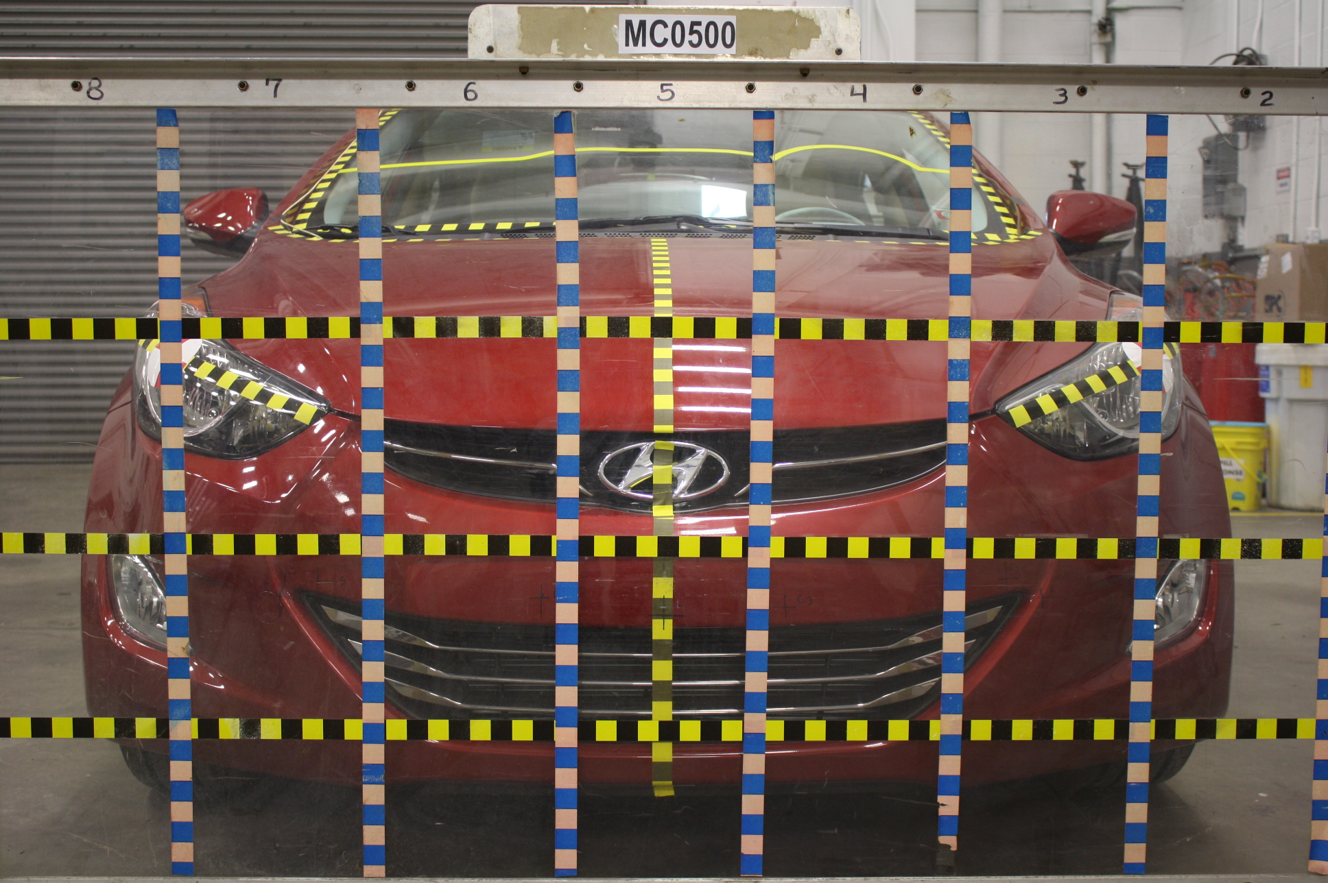 2012 HYUNDAI ELANTRA crash image