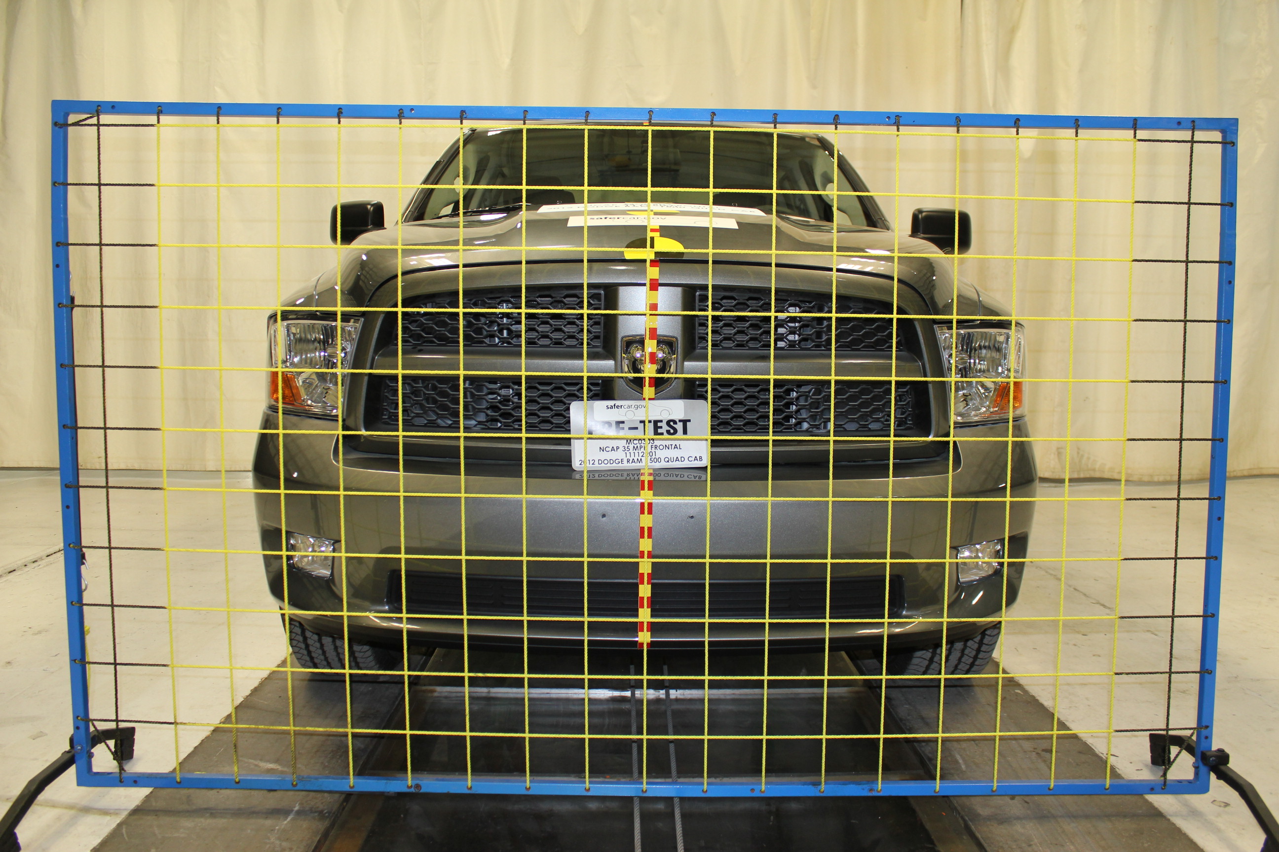 2012 RAM 1500 QUAD crash-test photo