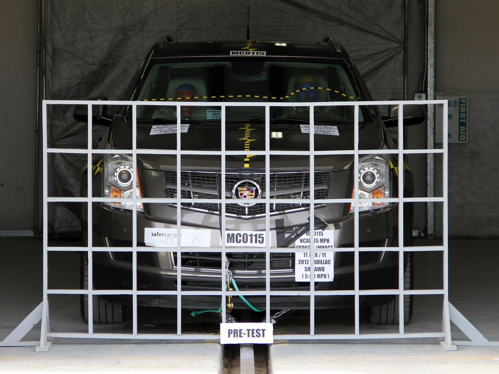 2012 CADILLAC SRX crash image