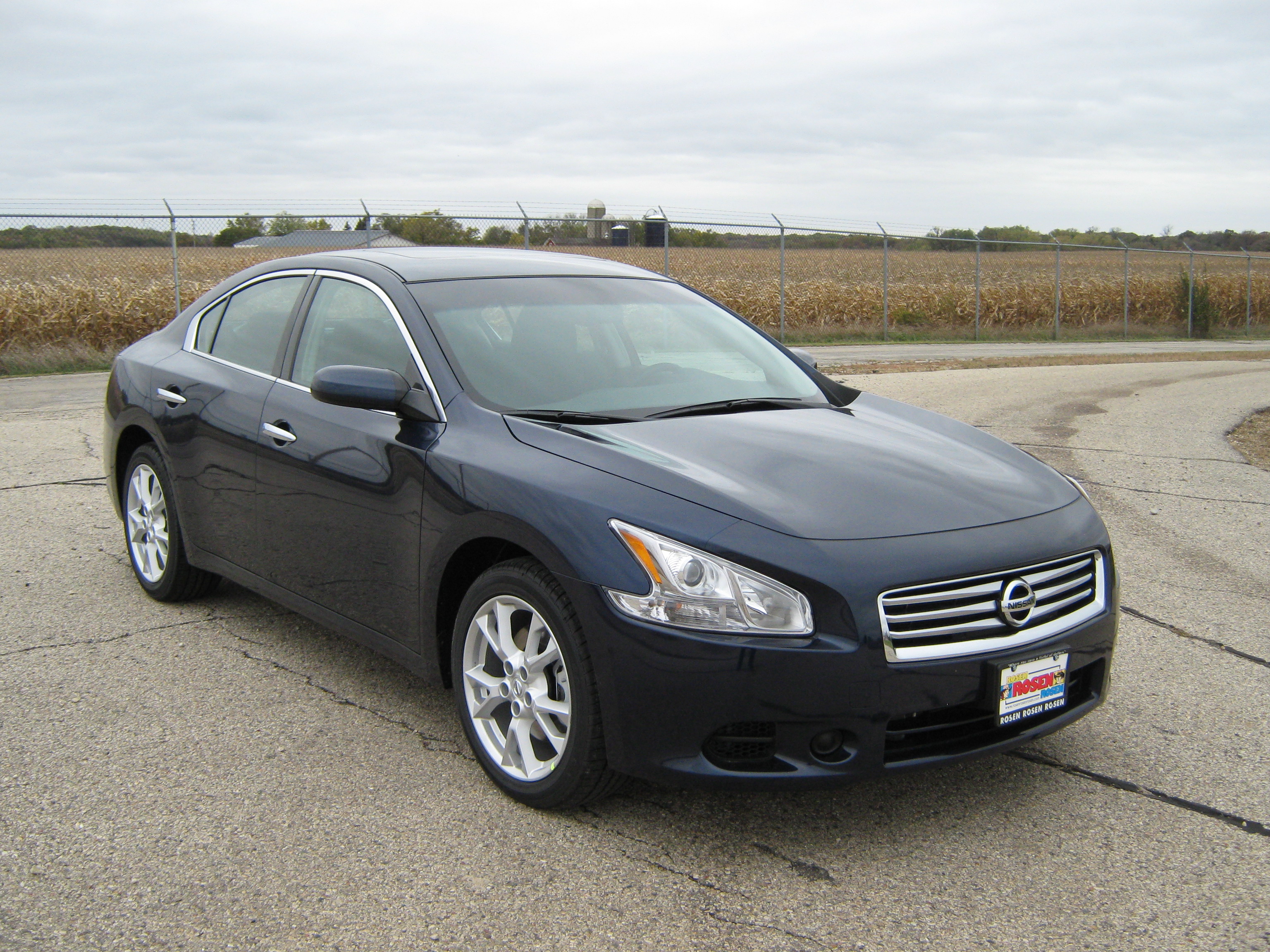2012 NISSAN MAXIMA crash image