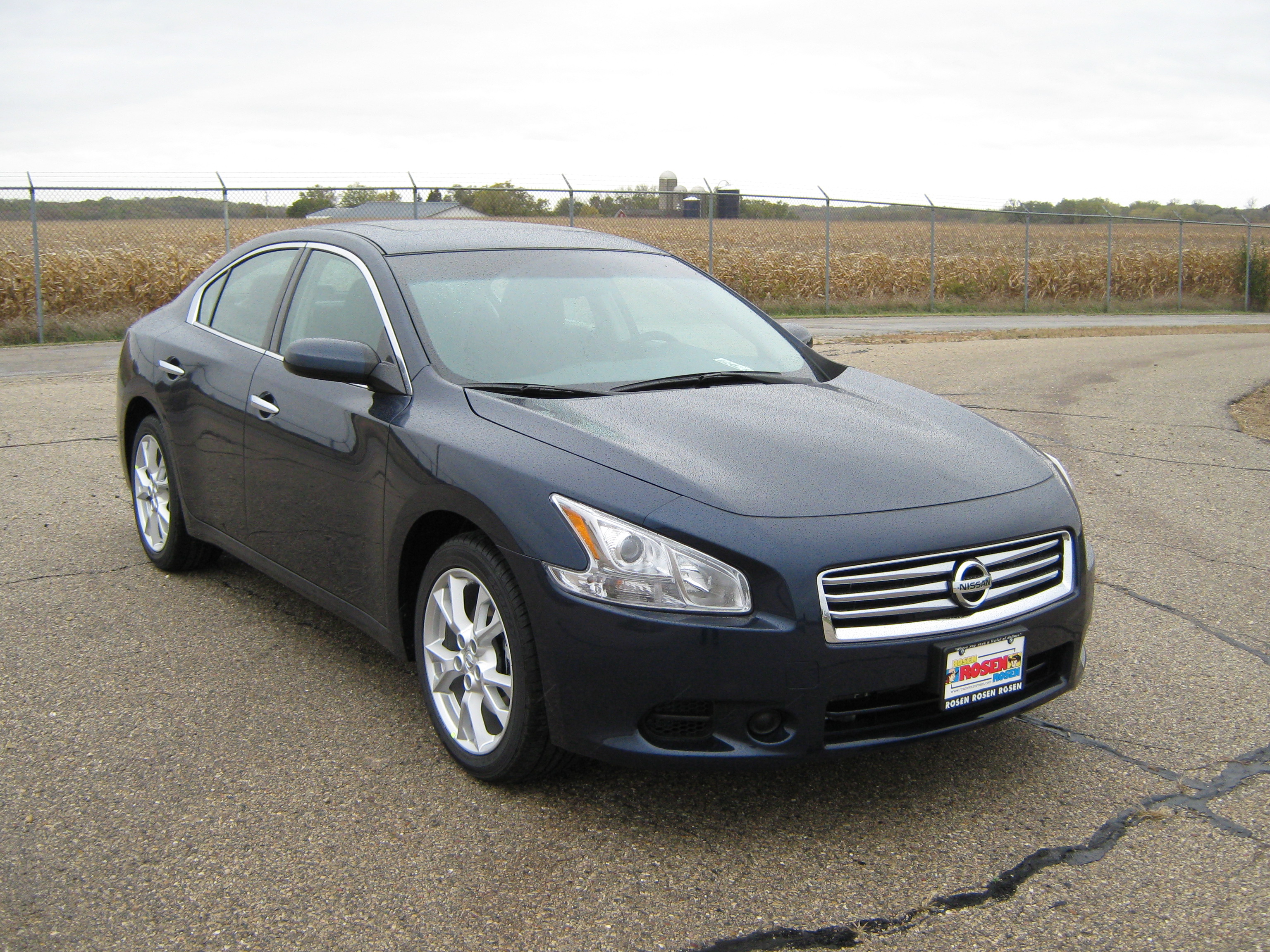 2012 NISSAN MAXIMA crash image