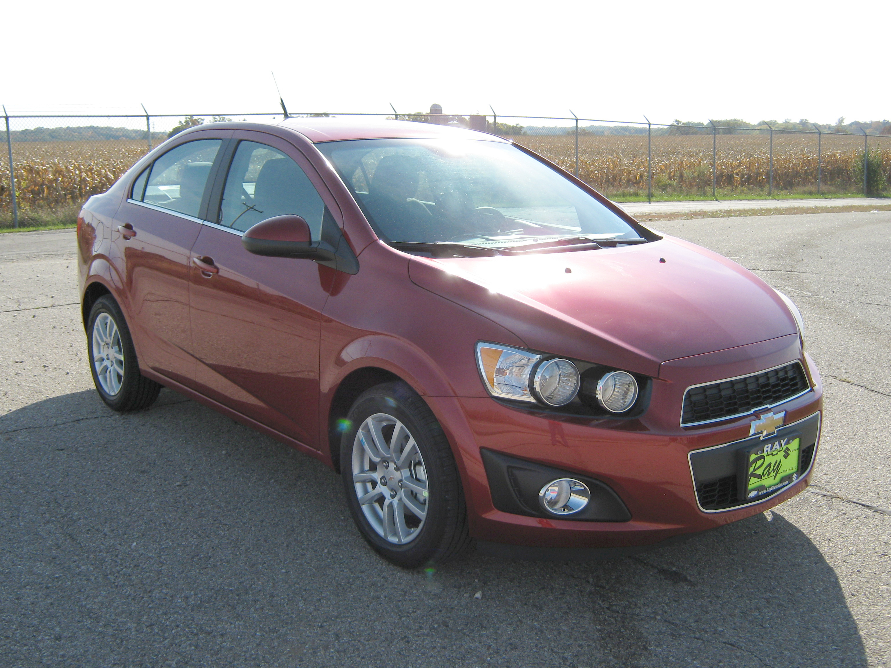 2012 CHEVROLET SONIC crash image