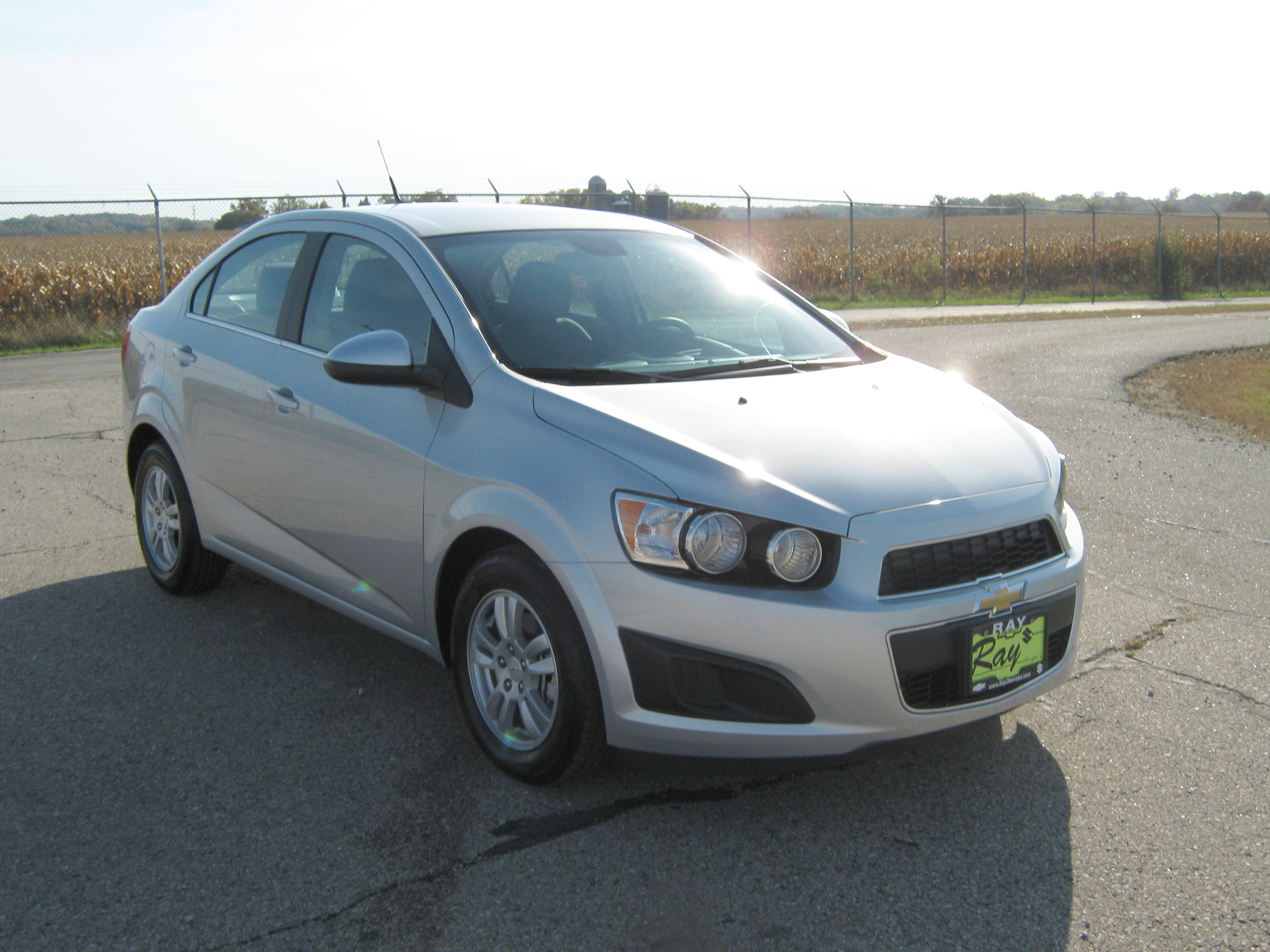2012 CHEVROLET SONIC crash image