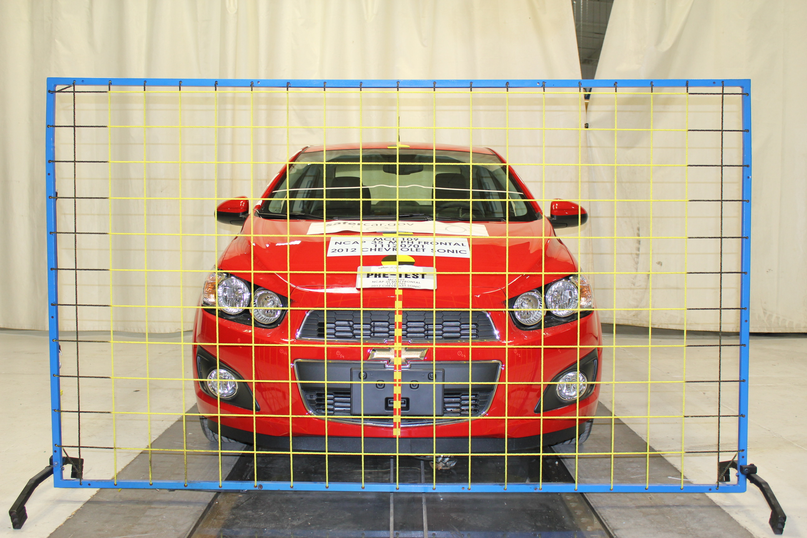 2012 CHEVROLET SONIC crash image
