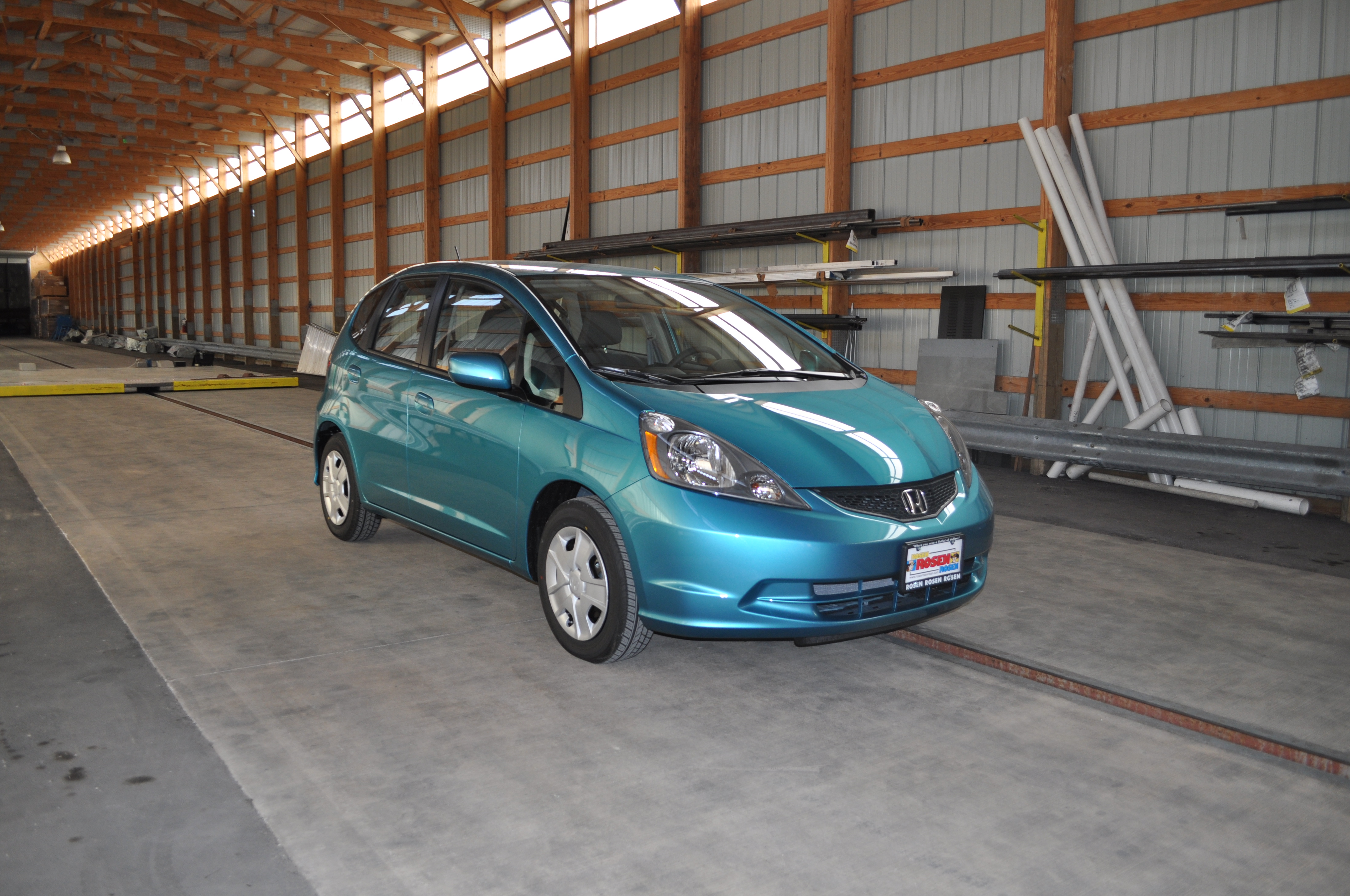 2012 HONDA FIT crash-test photo