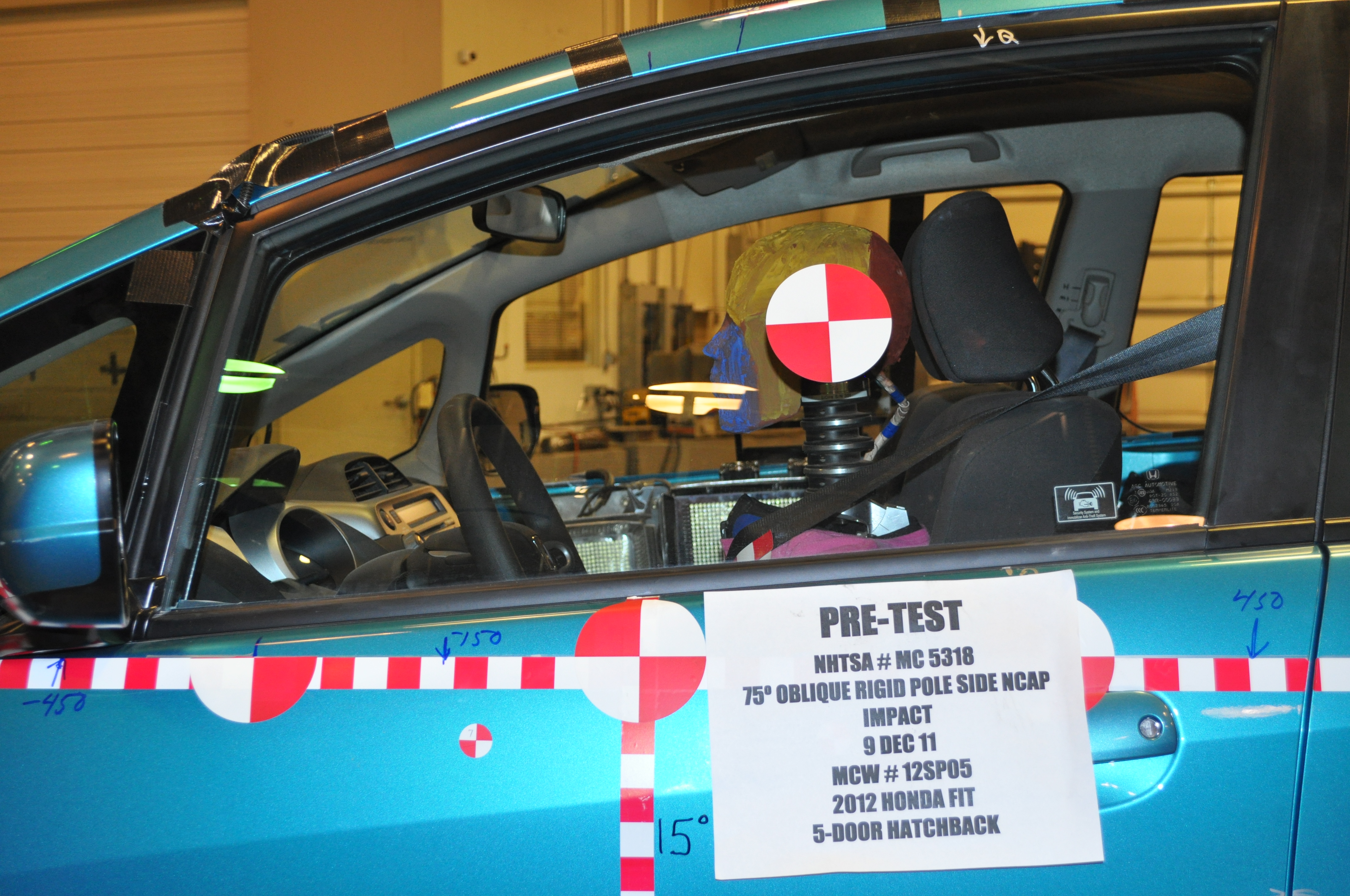 2012 HONDA FIT crash image 24