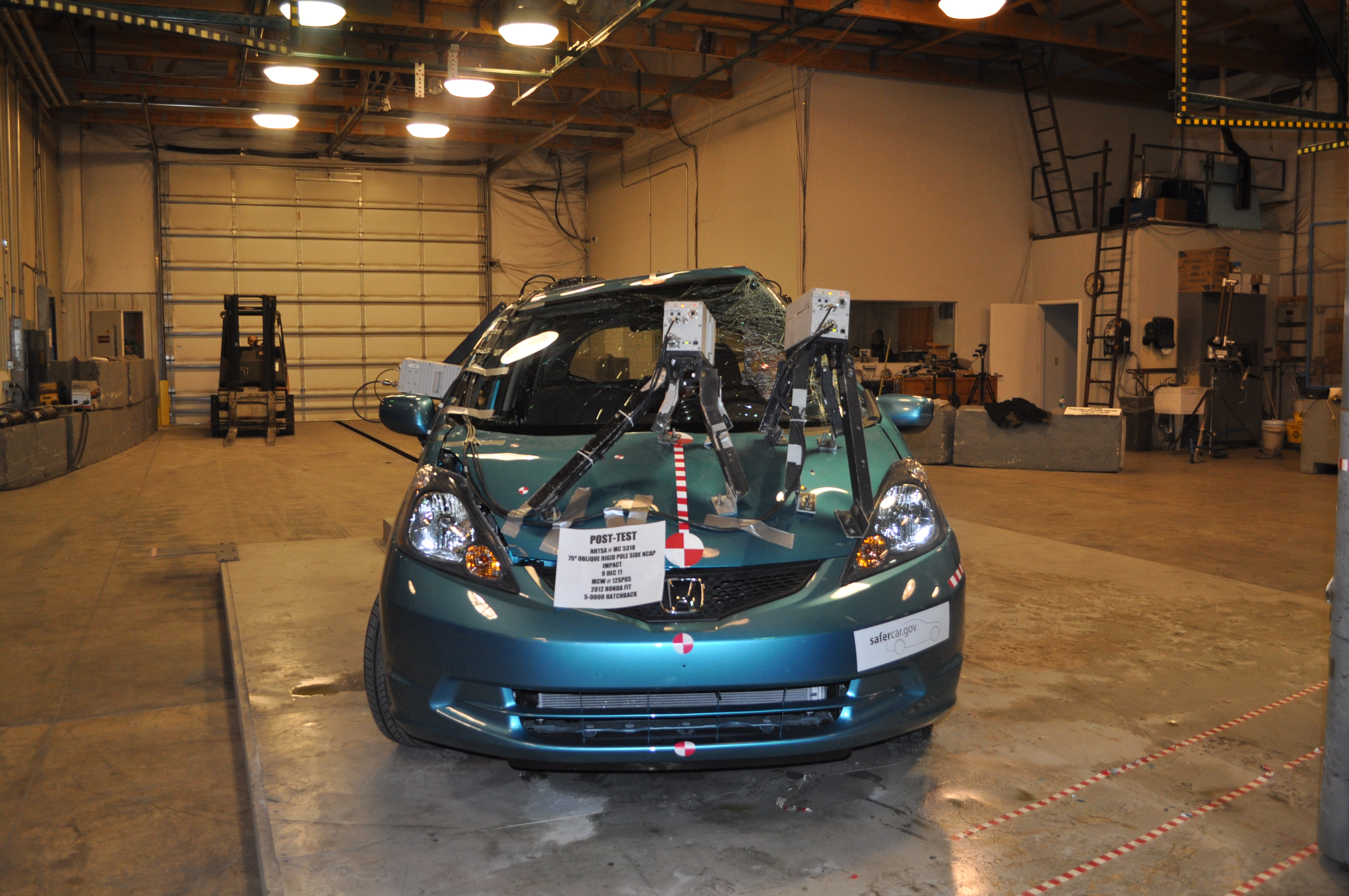2012 HONDA FIT crash image 4