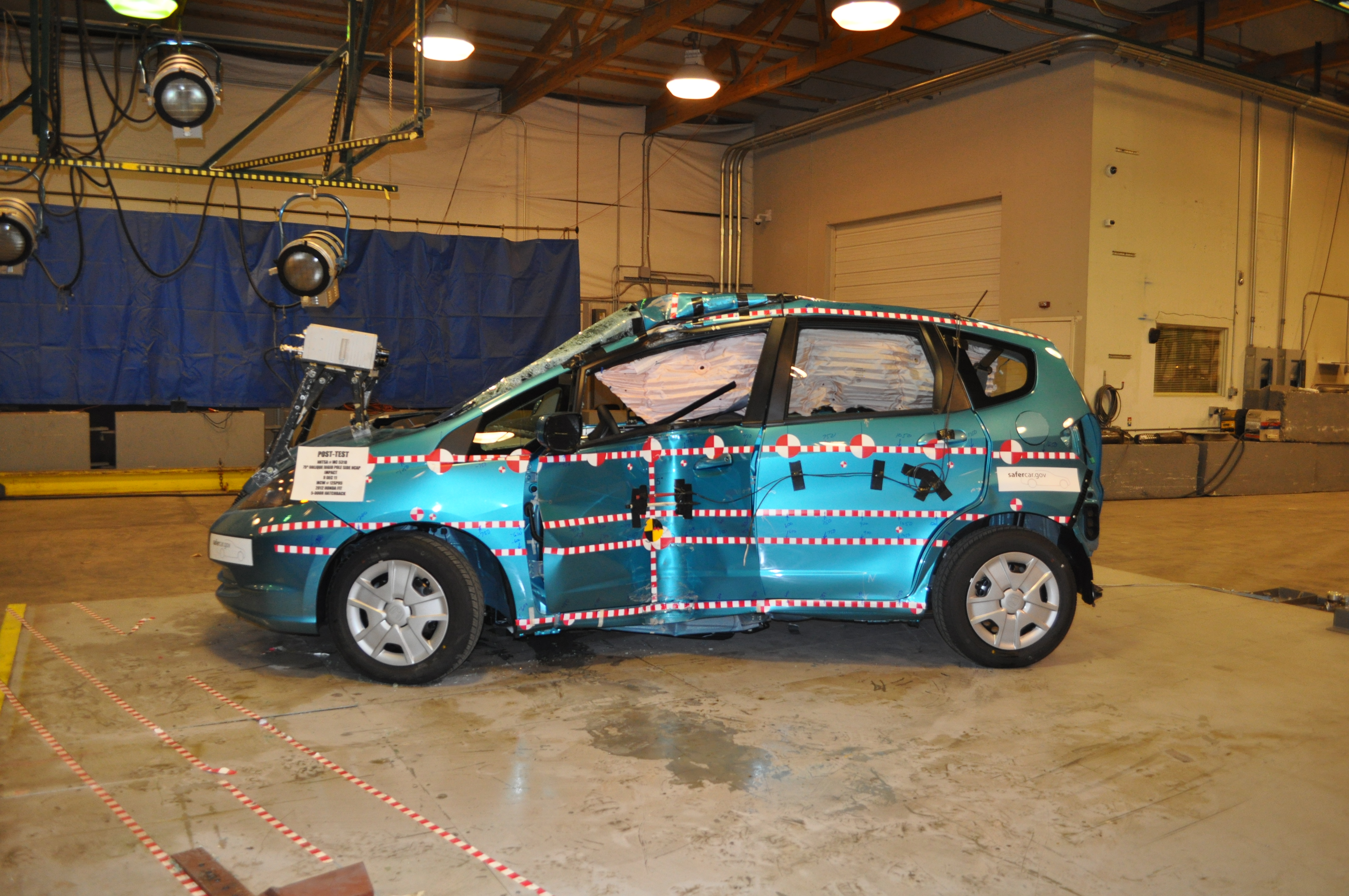 2012 HONDA FIT crash image 8