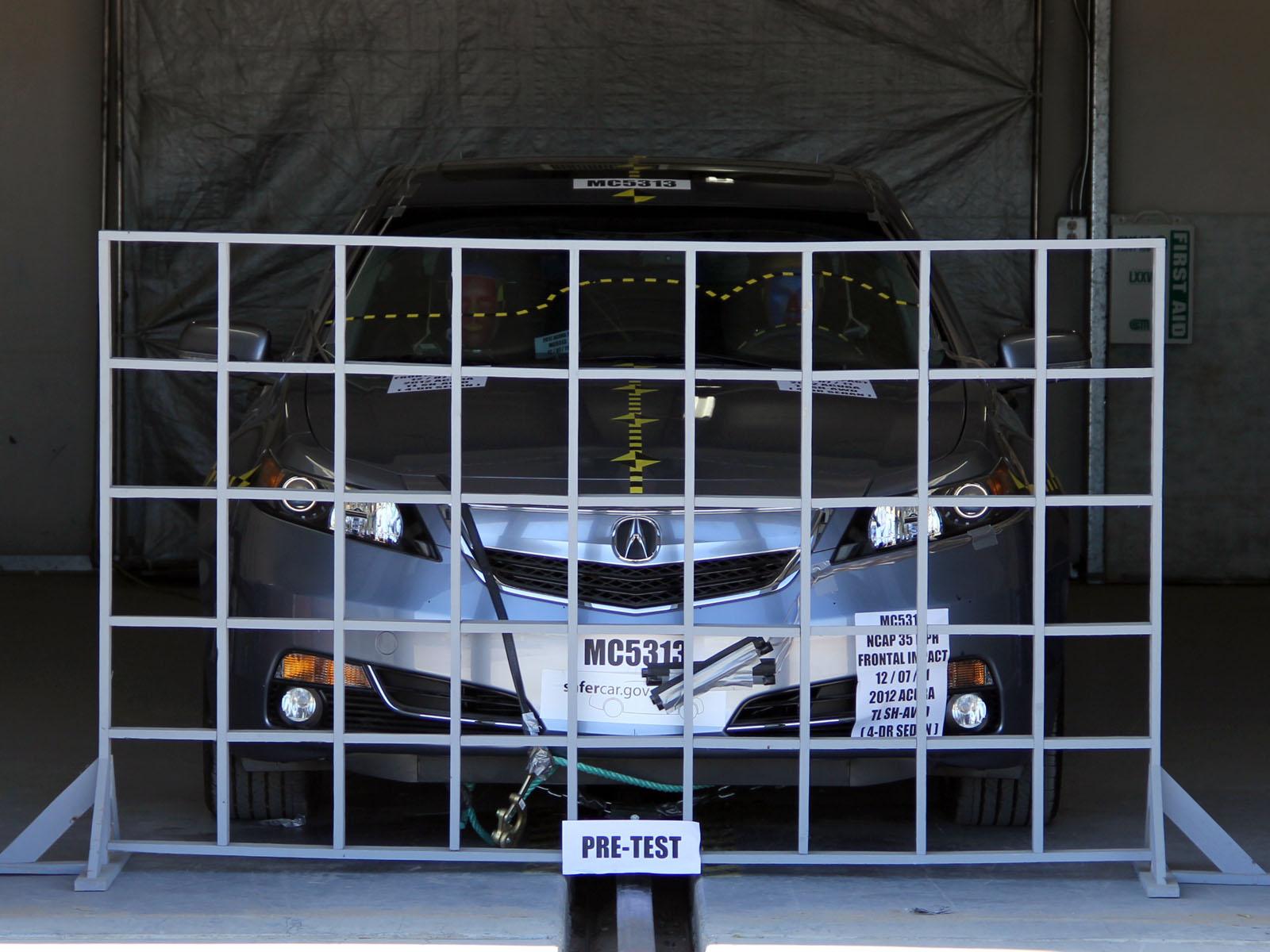 2012 ACURA TL crash image